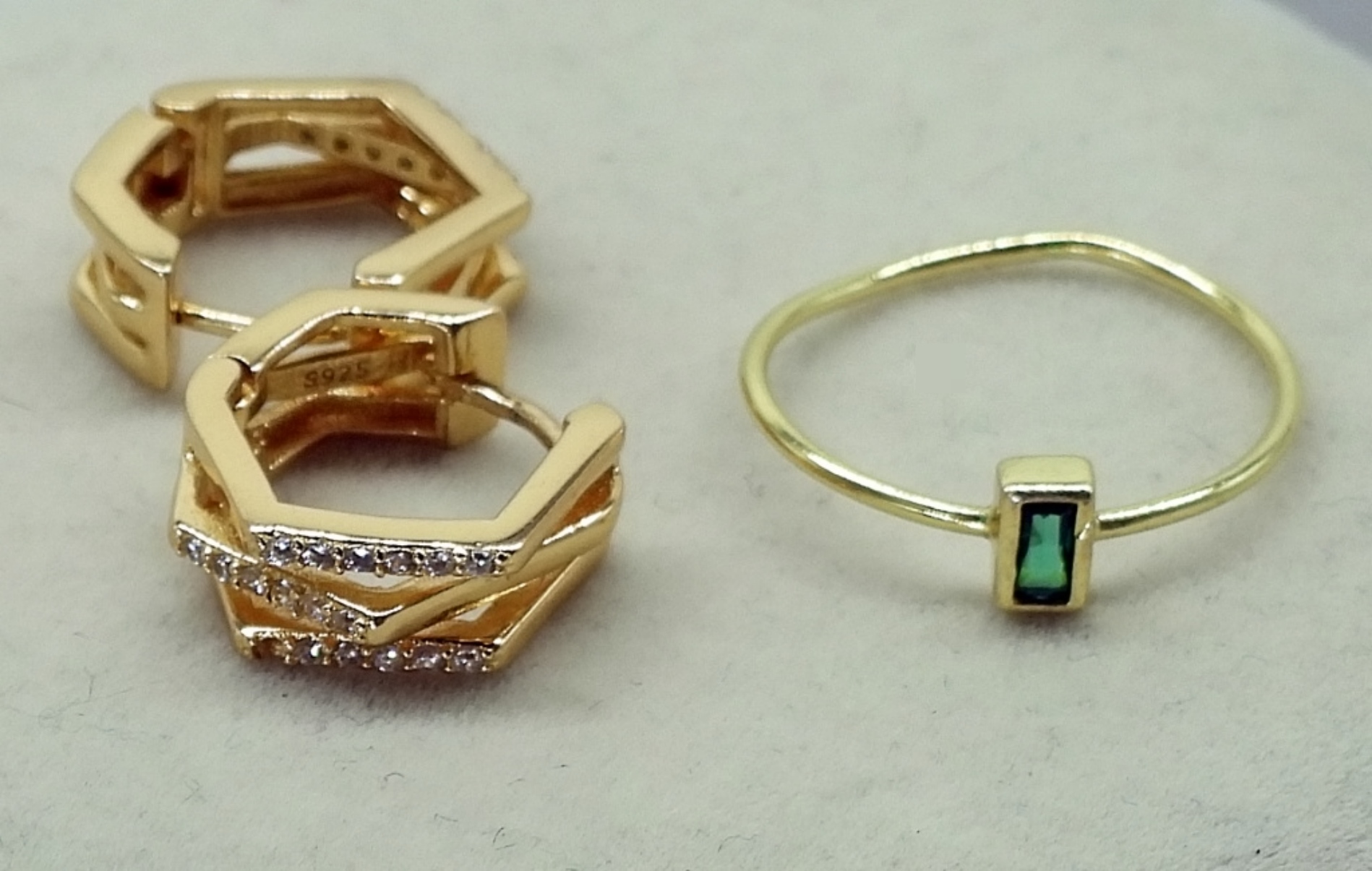 Sterling Gold Toned Jewelry Lot