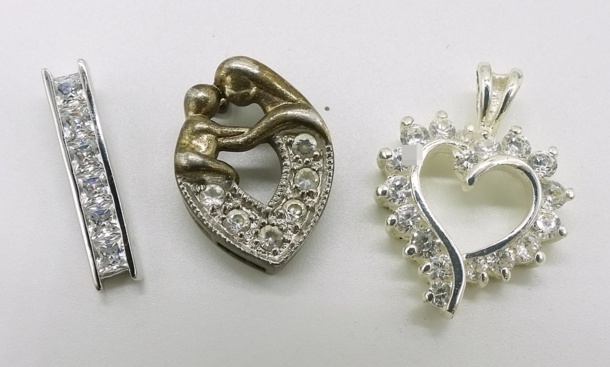 Sterling Jewelry Lot, 5 Pendants, 1 Ring