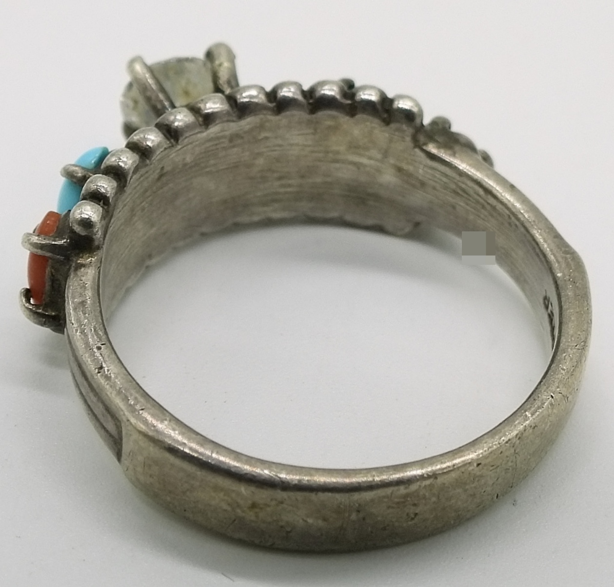 Sterling Silver Zuni Jewelry Lot, Turquoise Coral