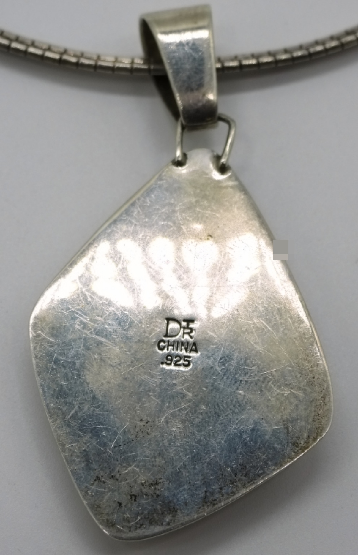 DTR Sterling Pietersite Pendant Necklace