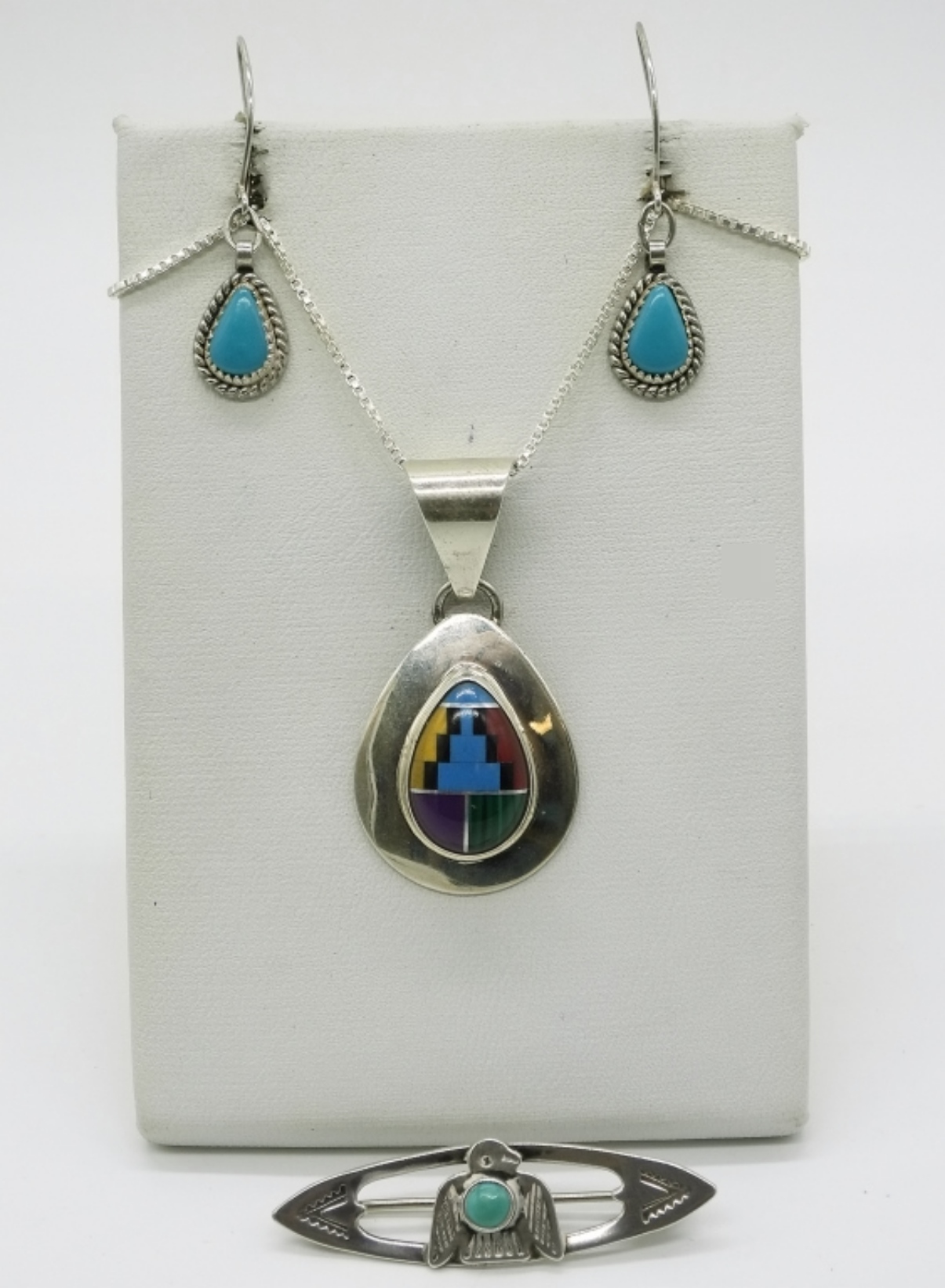 Native American Sterling Jewelry Lot