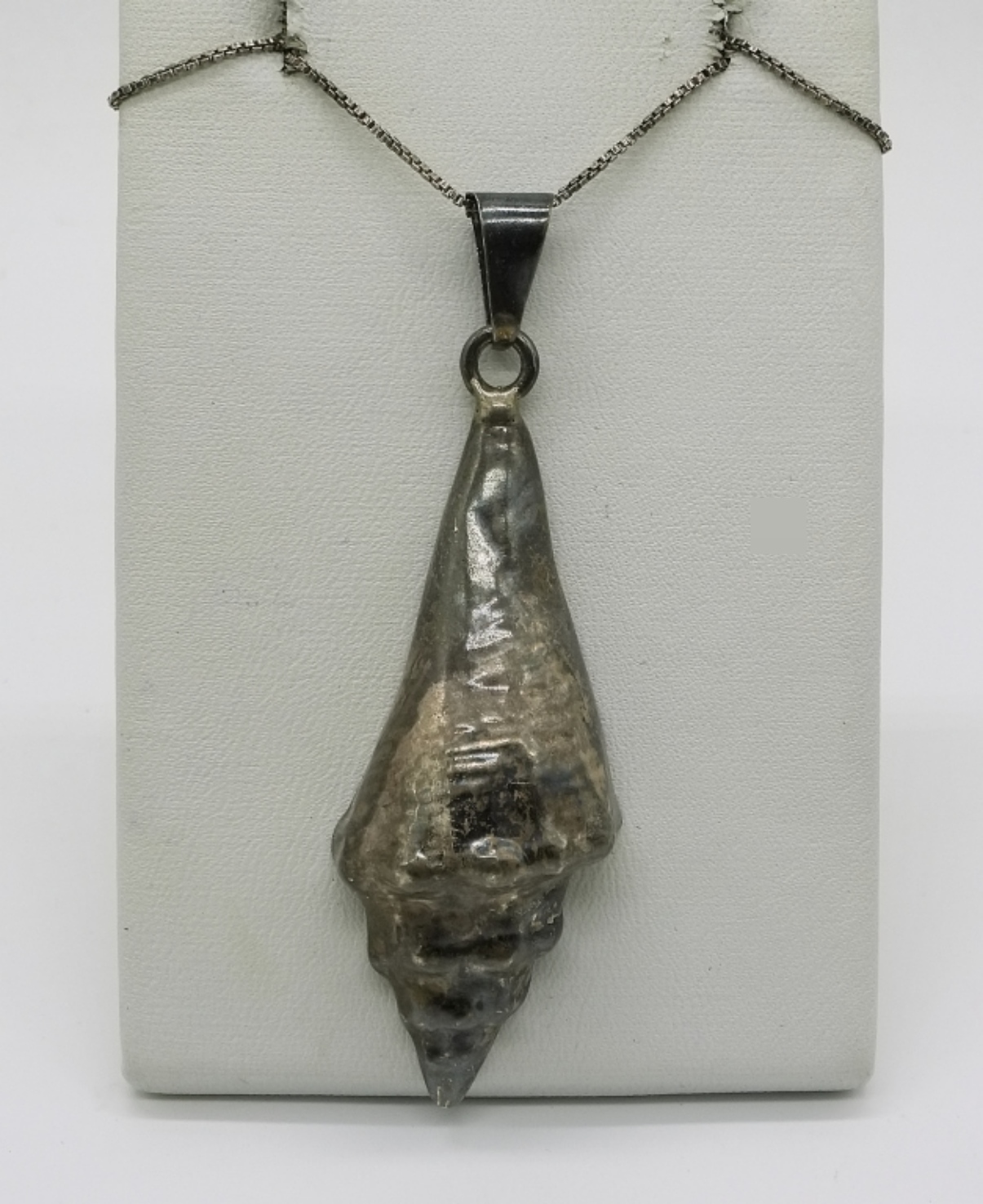 Taxco Sterling Silver Seashell Pendant
