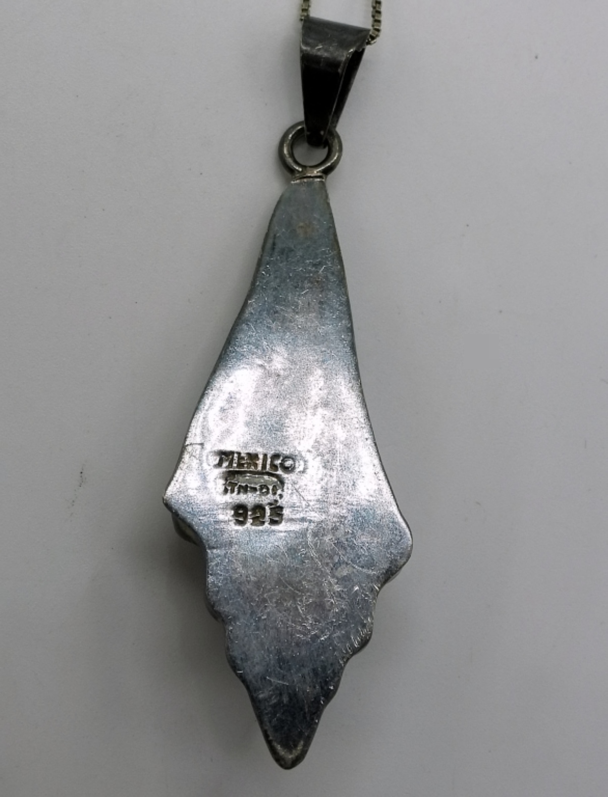 Taxco Sterling Silver Seashell Pendant