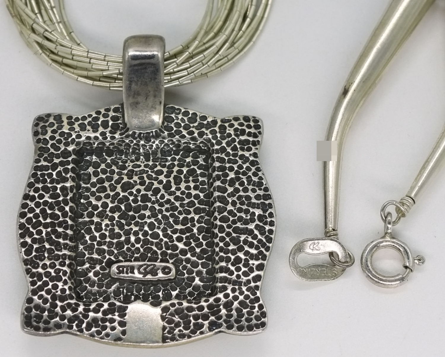 Carolyn Pollack Liquid Sterling Turquoise Necklace