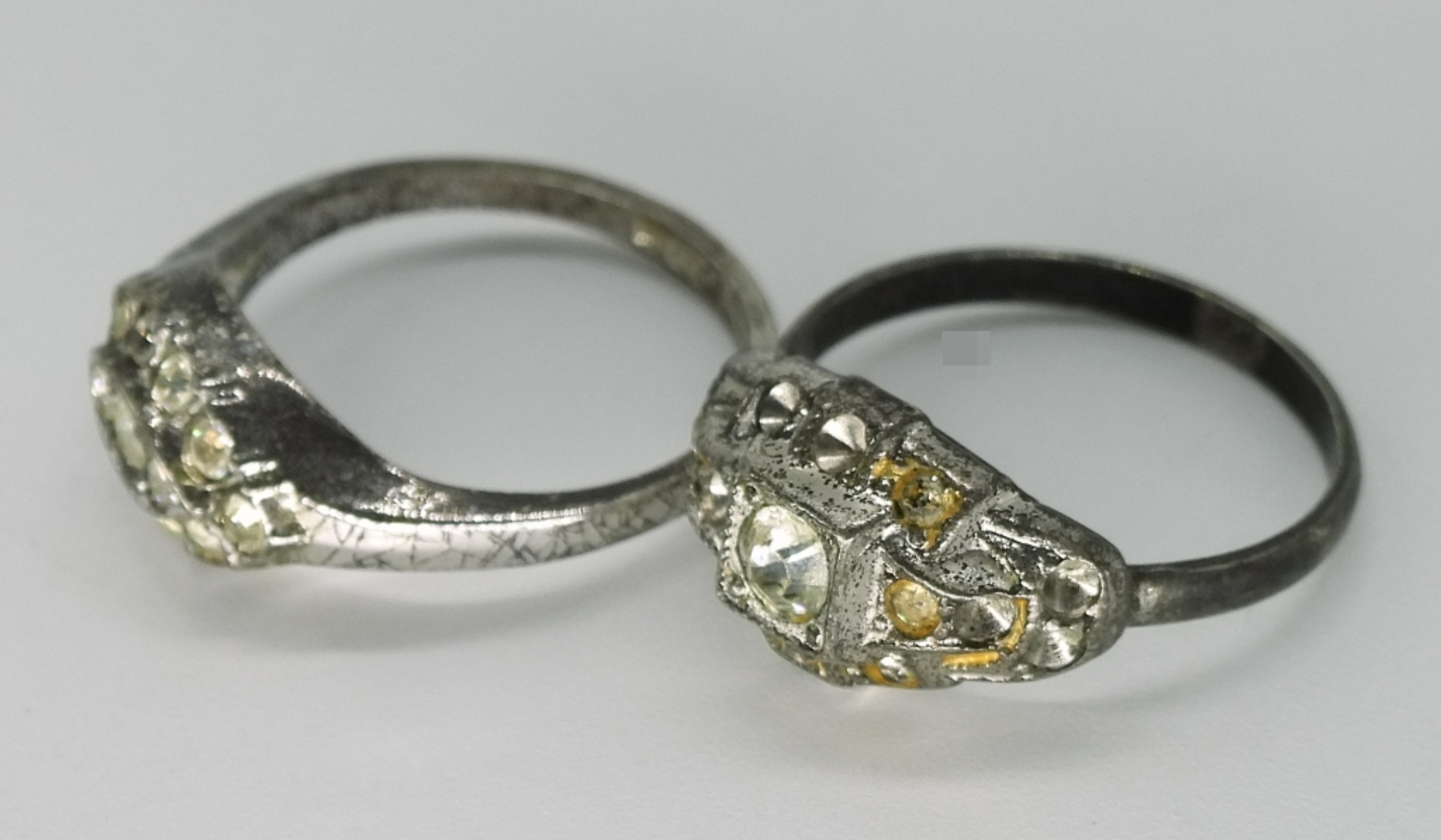 7 Vintage Sterling Rings