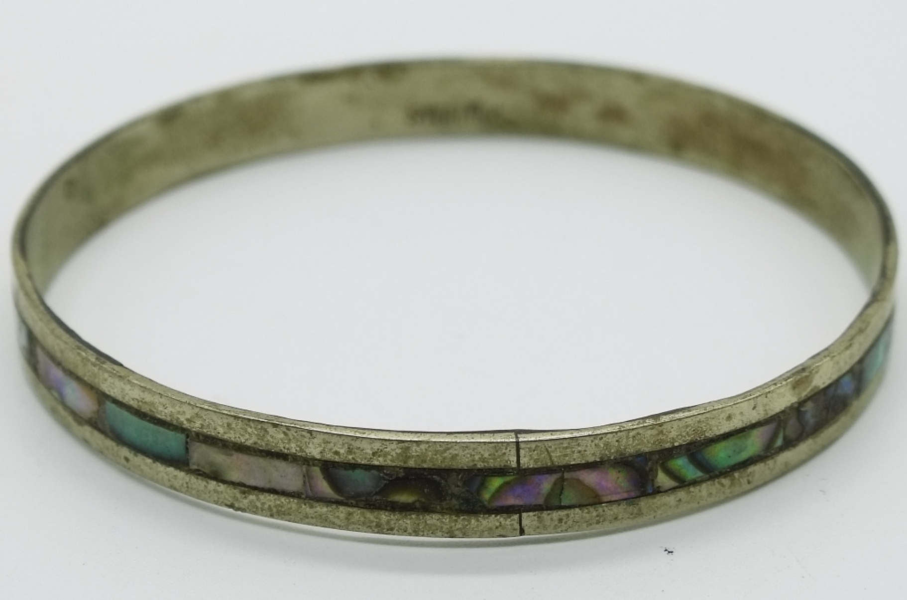 2 Small Mexico Sterling Bracelets