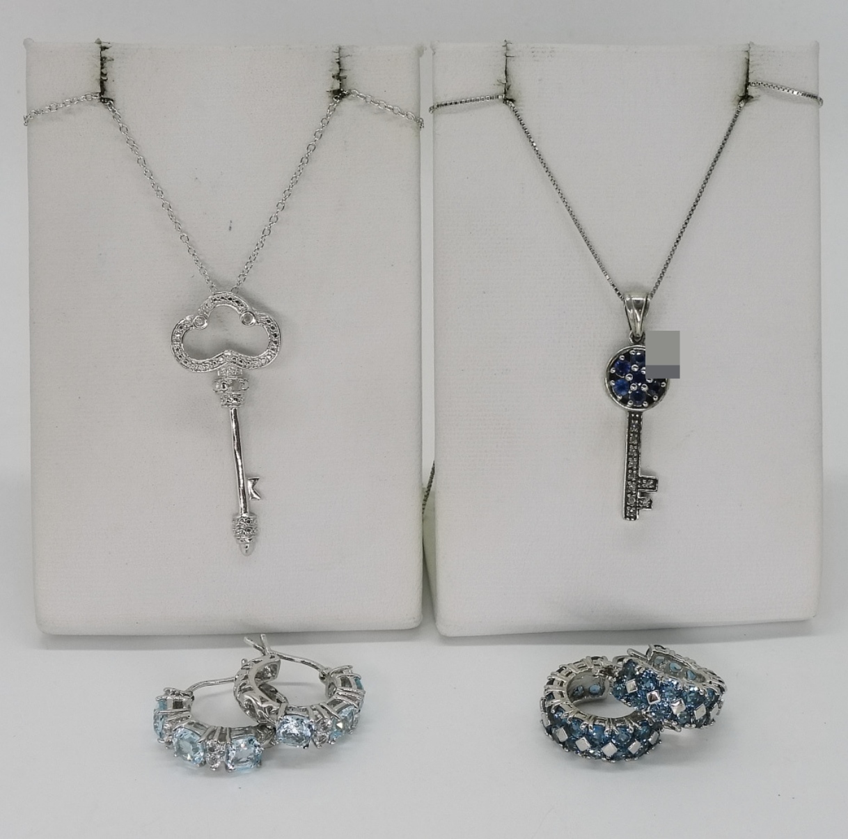 Stunning Gemstone Necklaces & Pierced Earrings