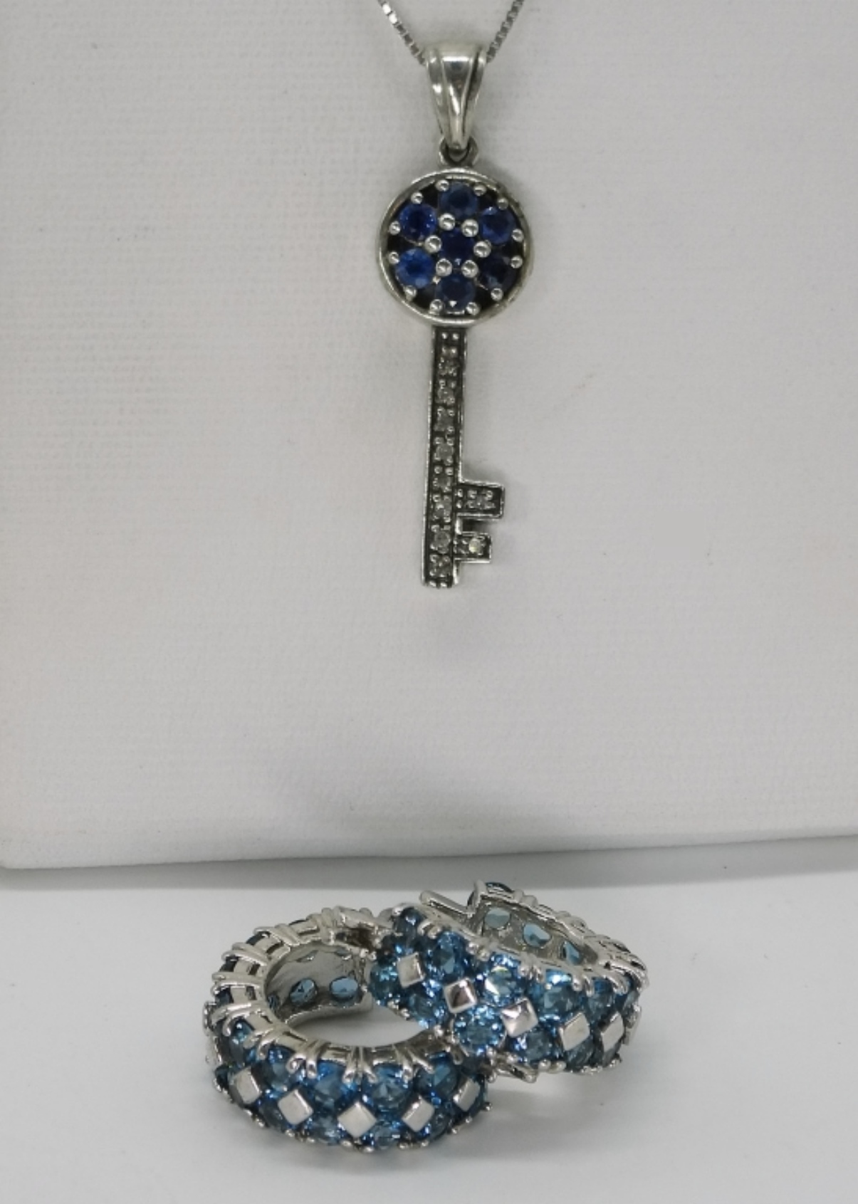 Stunning Gemstone Necklaces & Pierced Earrings