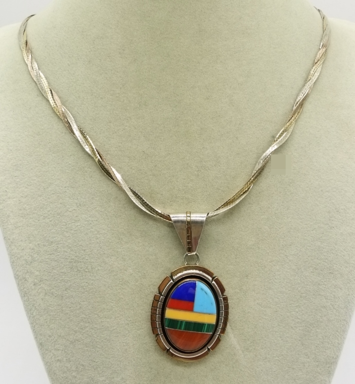 Navajo Sterling 12K Gold Filled Pendant
