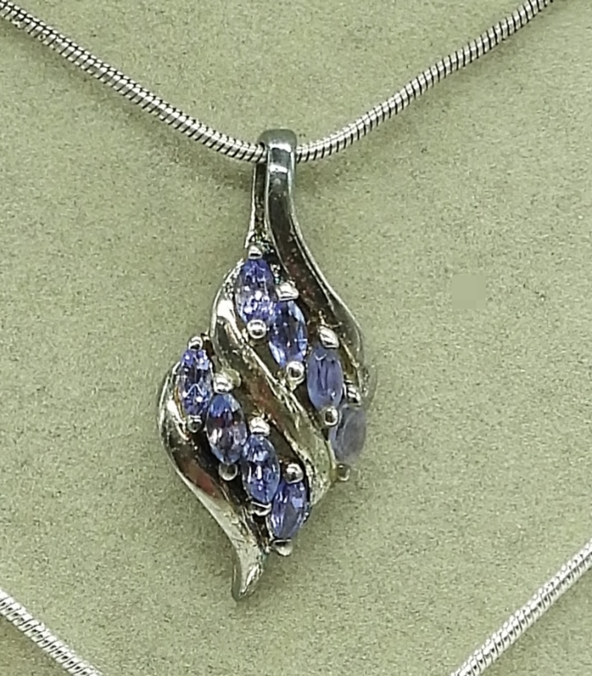 Amethyst & Jade 925 Necklaces