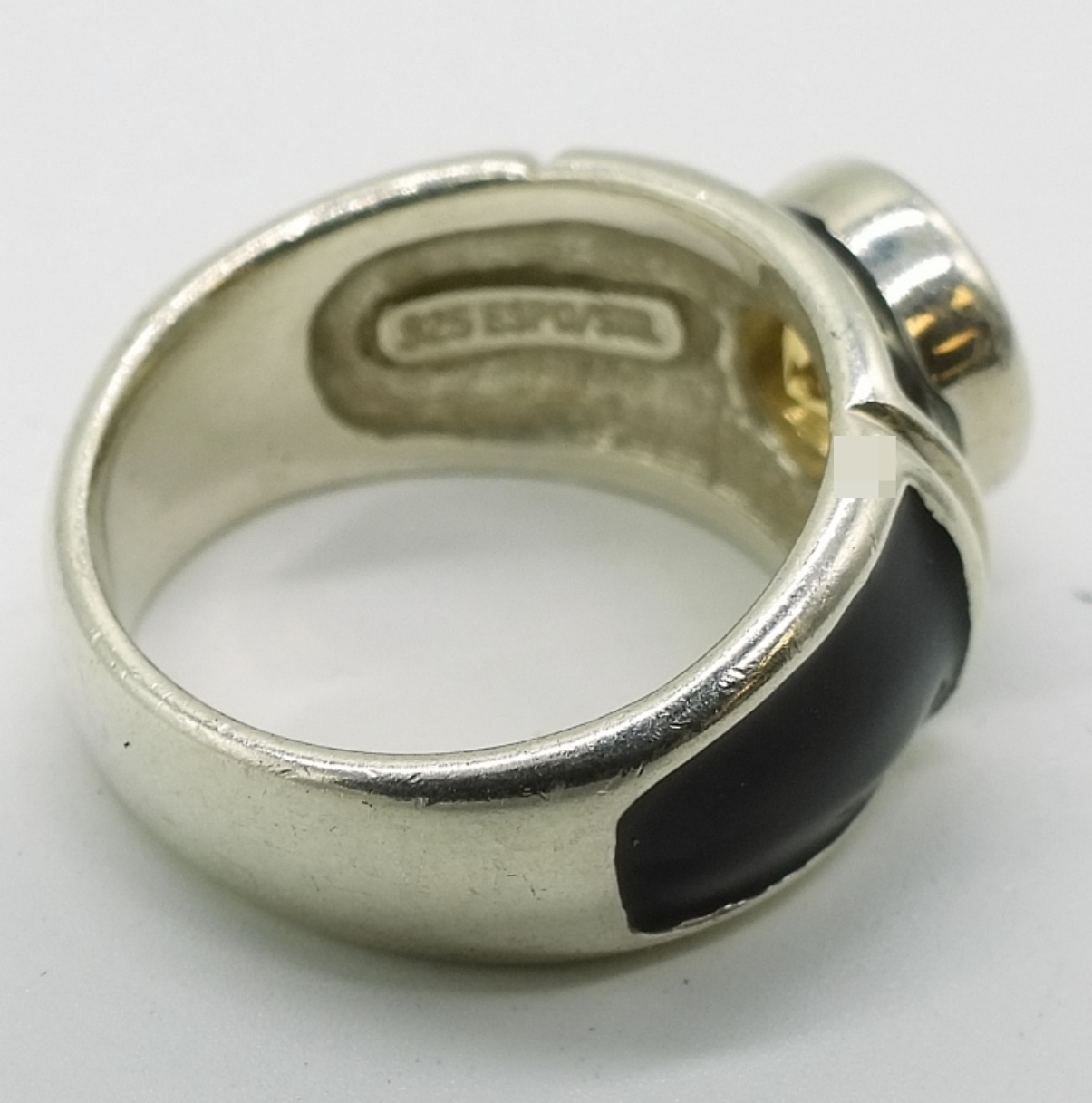 Sterling Citrine Necklace & Ring, Espo
