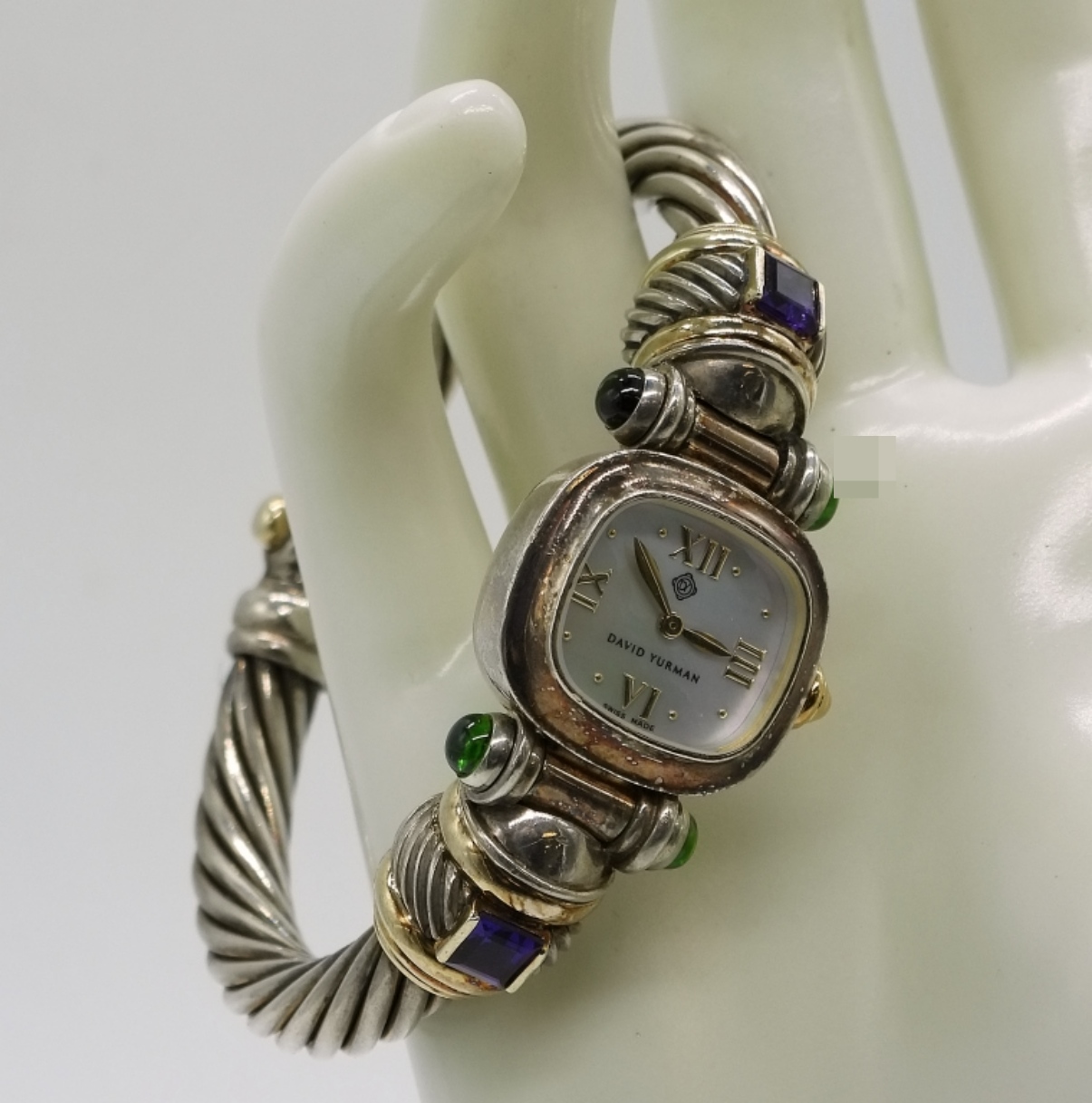 David Yurman Sterling Watch Bracelet