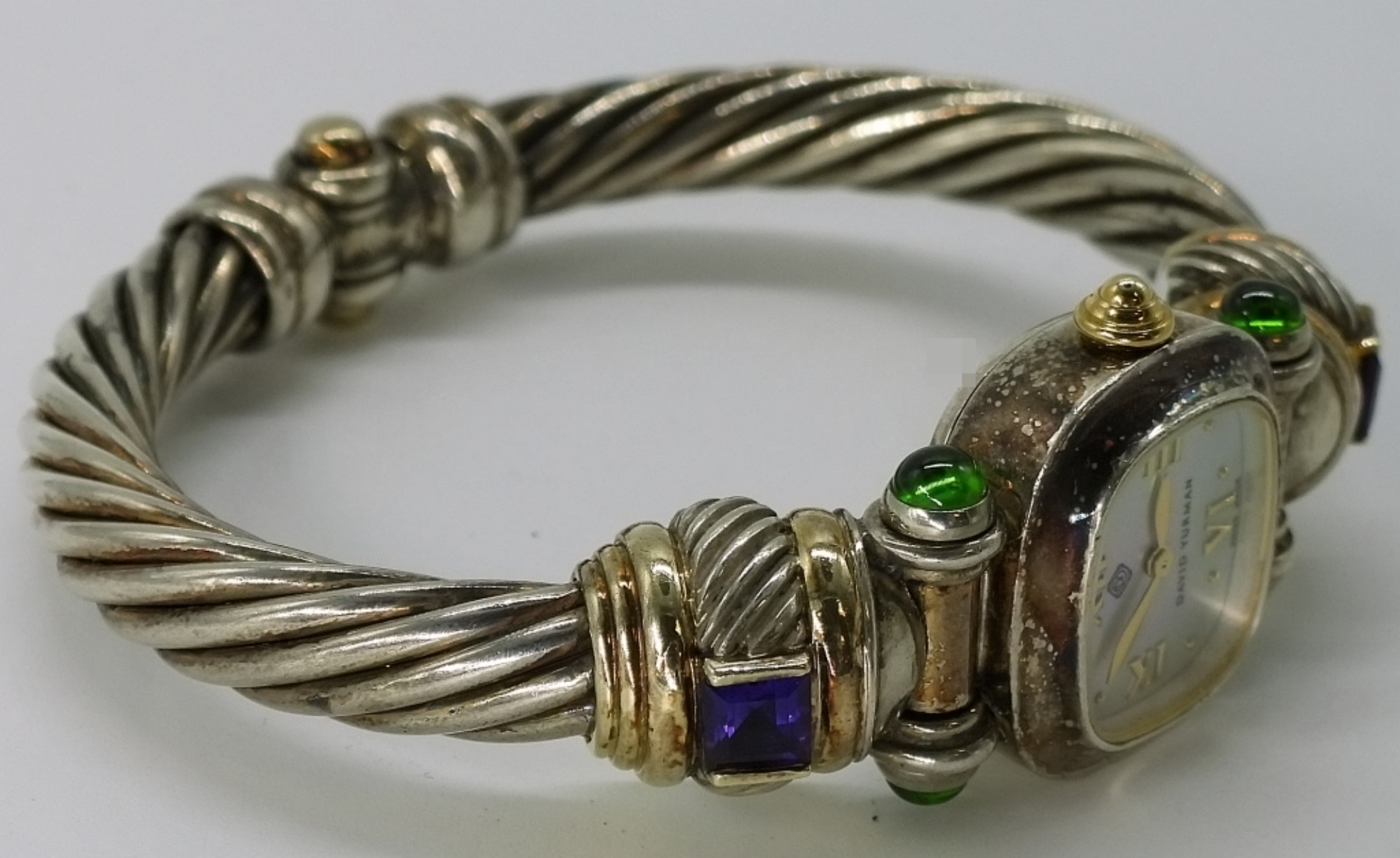 David Yurman Sterling Watch Bracelet