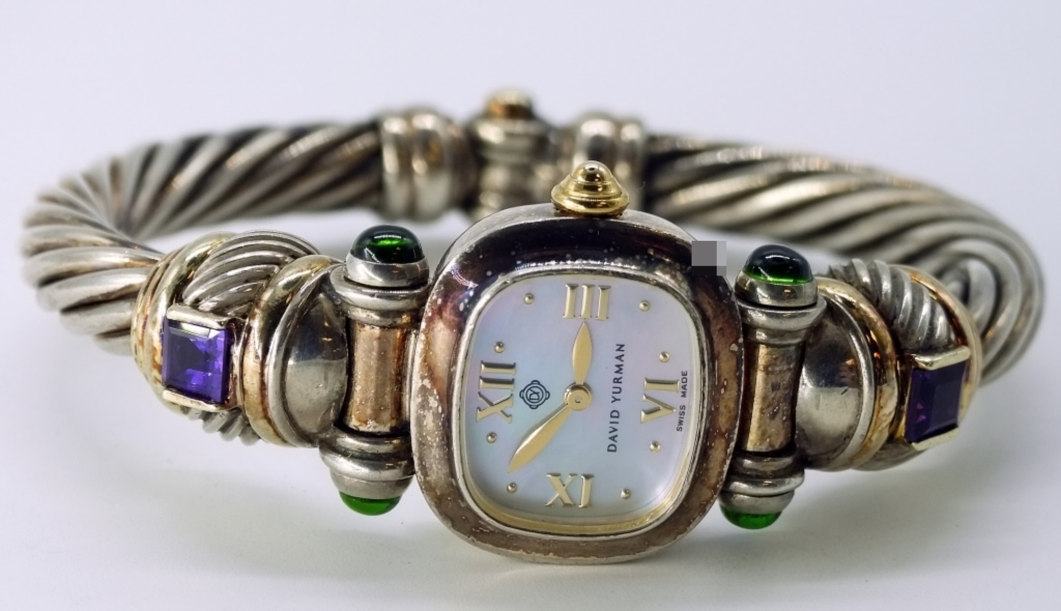 David Yurman Sterling Watch Bracelet