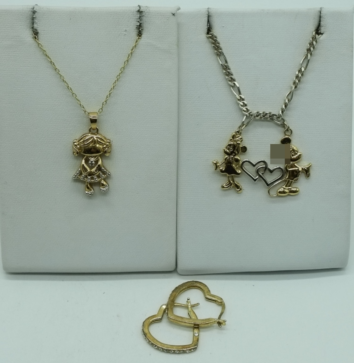 Disney Sterling Mickey & Minnie Necklace & More