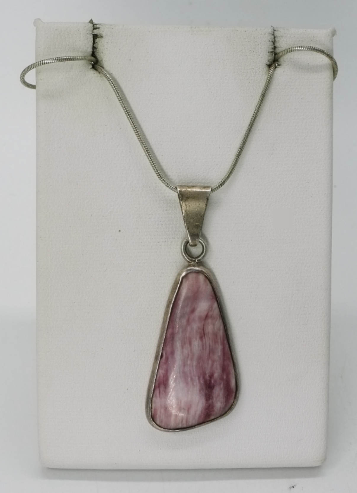 3 Sterling Gemstone Pendant Necklaces