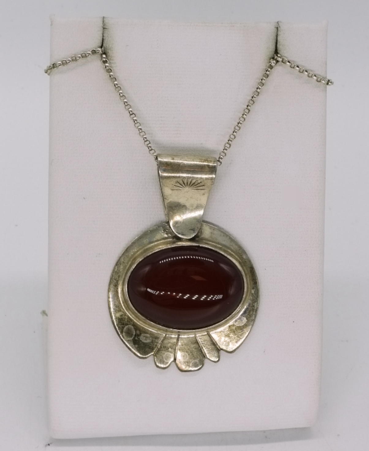 3 Sterling Gemstone Pendant Necklaces