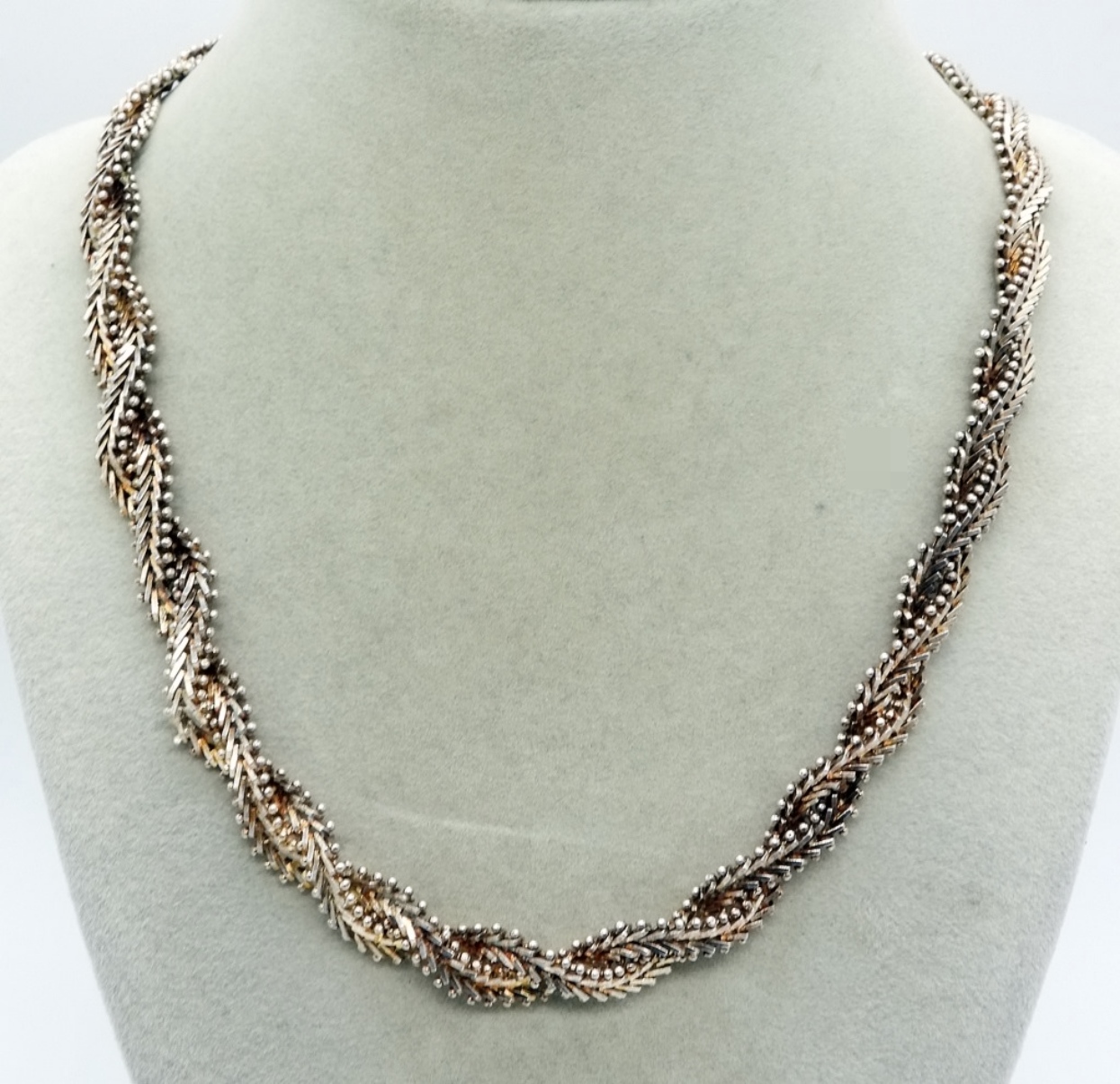 terling Gold-Tone Twisted Necklace