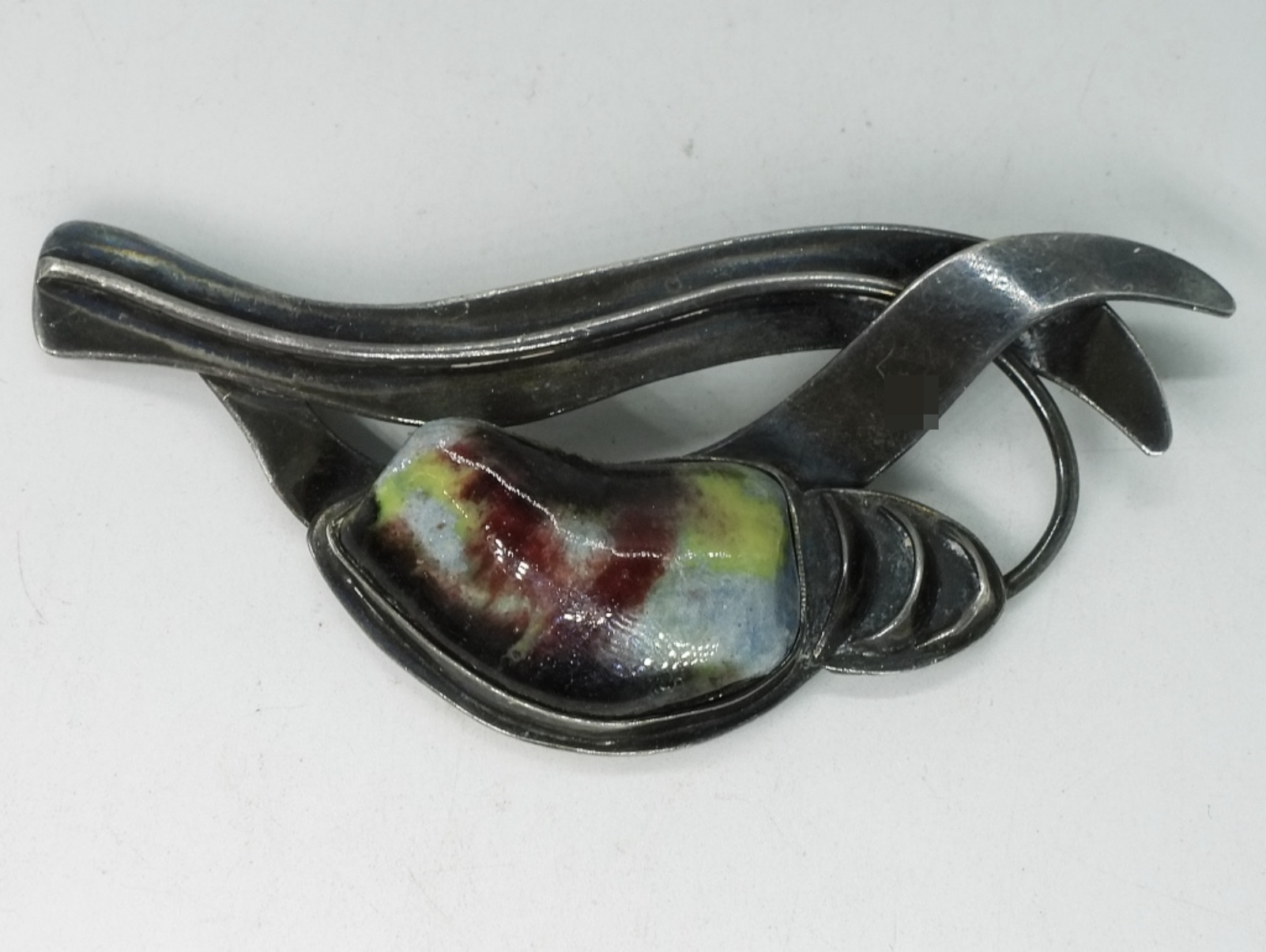 Sterling Bird Brooch, Made in Israel