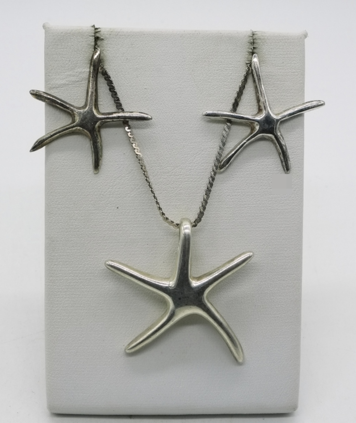 Starfish Sterling Necklace & Earring Set