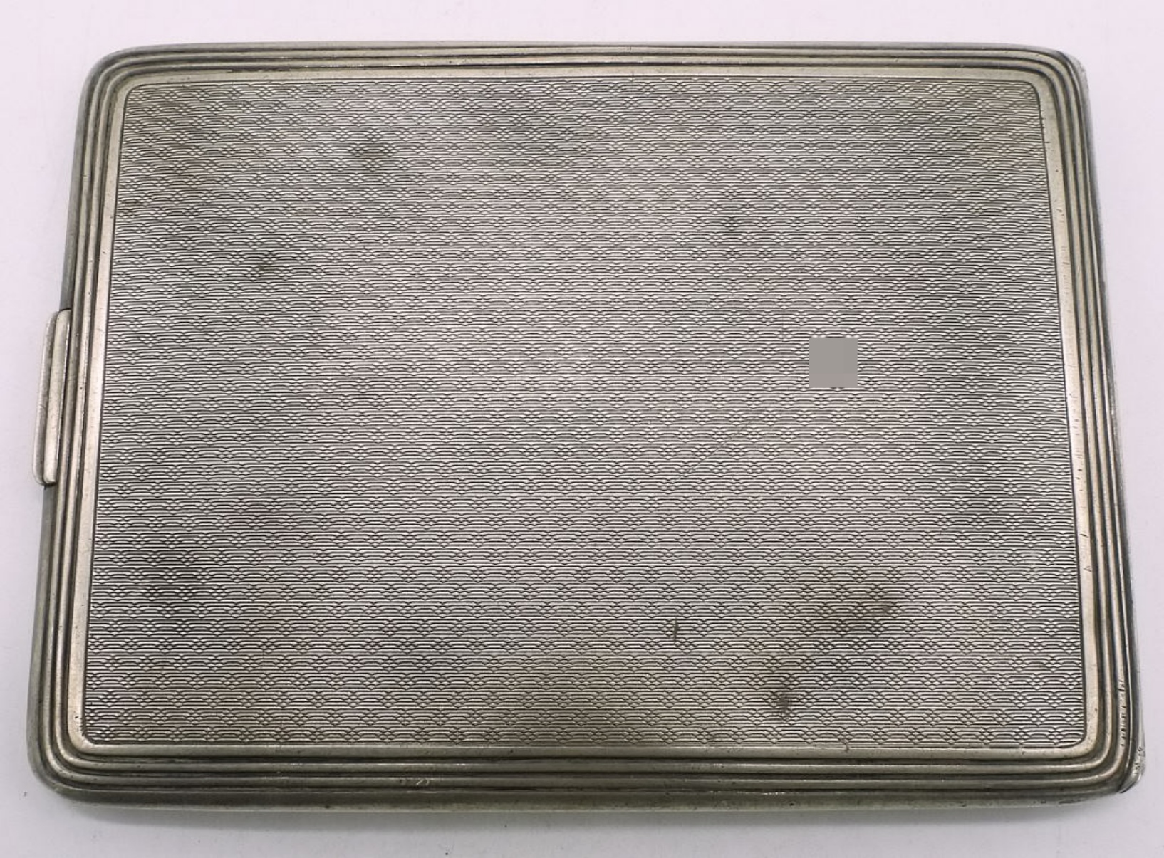 1919 Antique Sterling Engraved Wallet