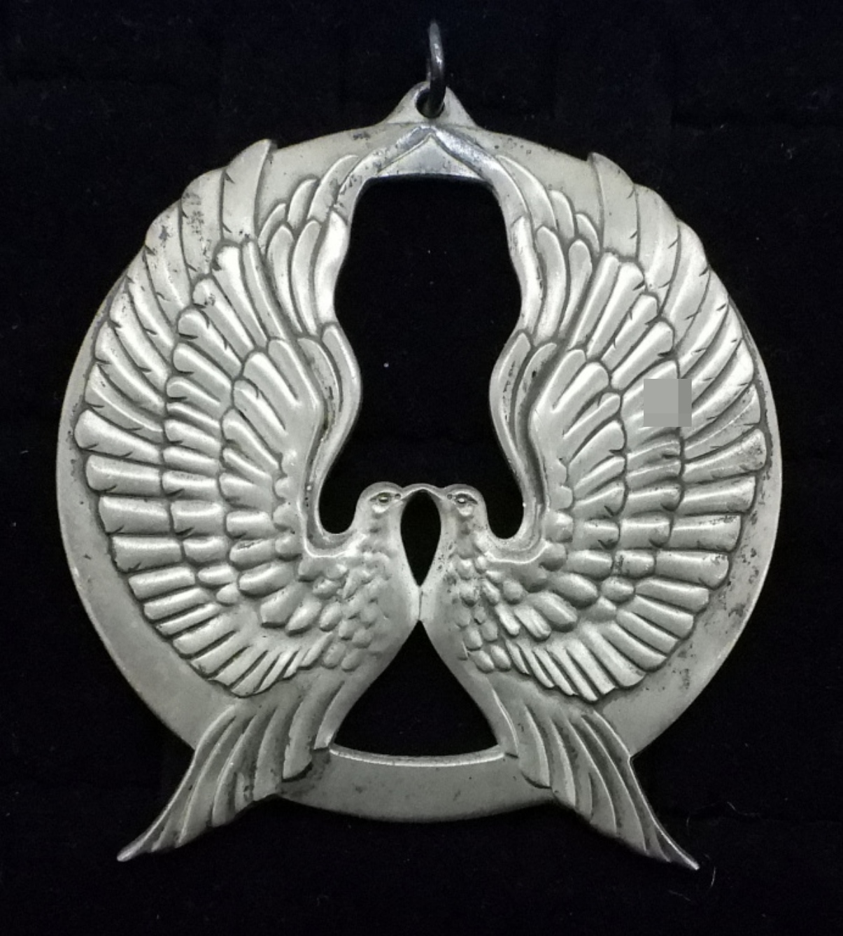 1973 Wallace Sterling Dove Ornament