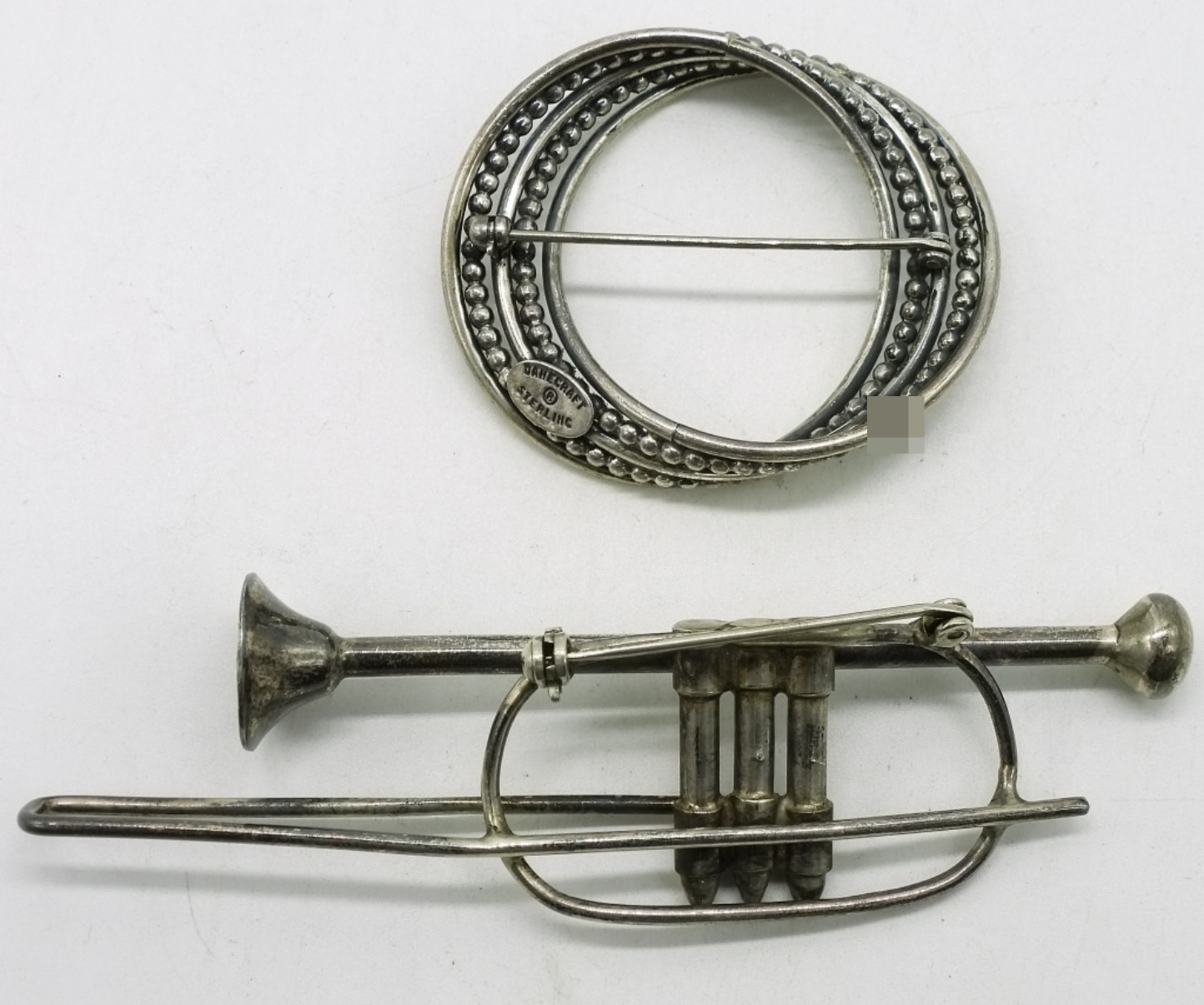 Danecraft & Trombone 925 Brooches