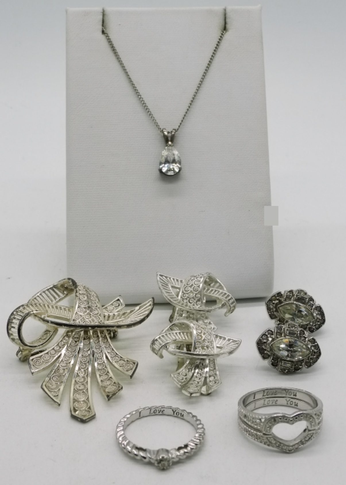 Vintage 925 Earrings, Pin & More