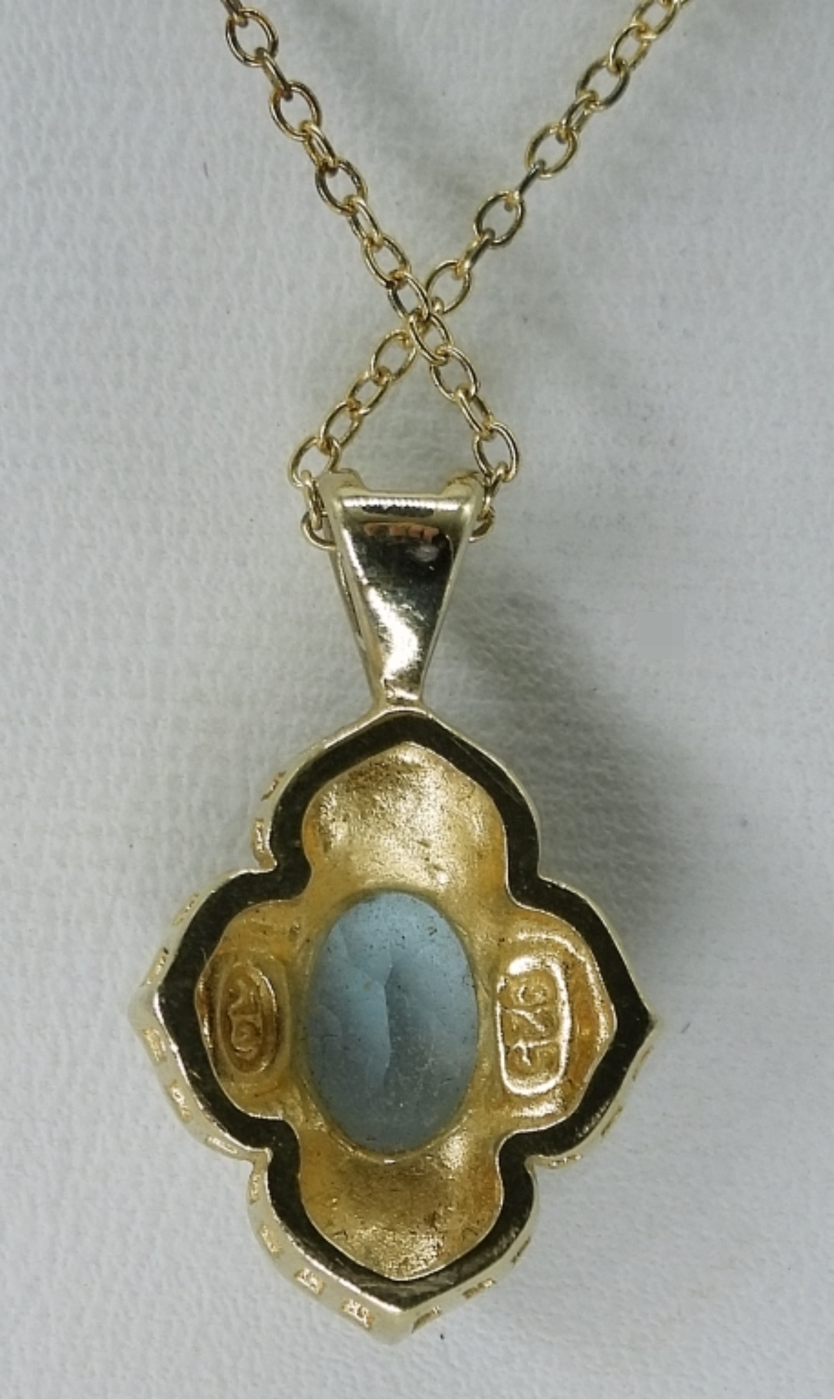 Sterling Blue Topaz Jewelry Set