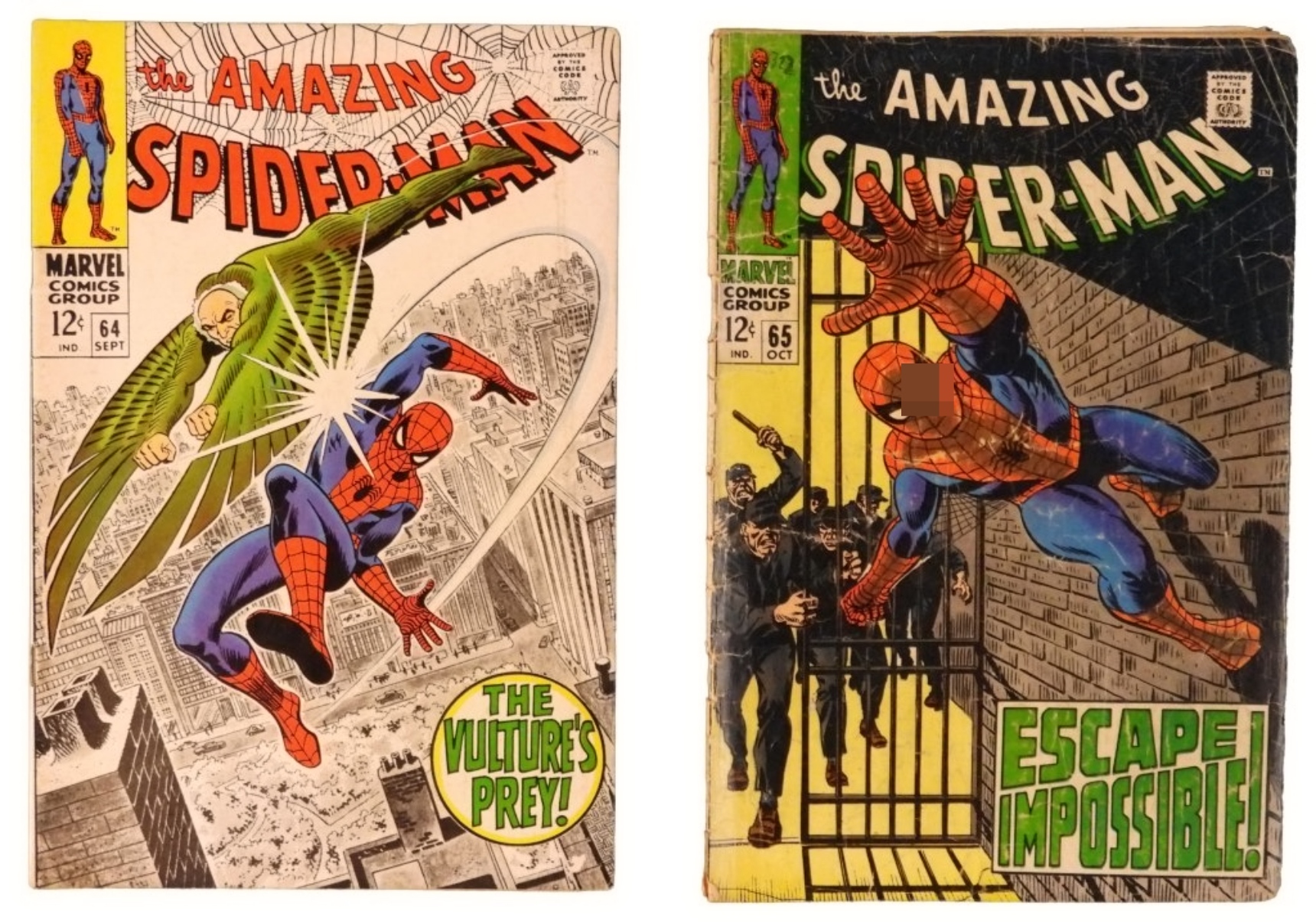 2-1968 Amazing Spider-Man #64 & #65 Marvel