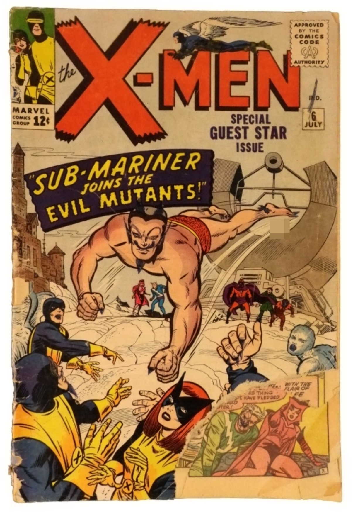 1964 X-Men #6 Marvel