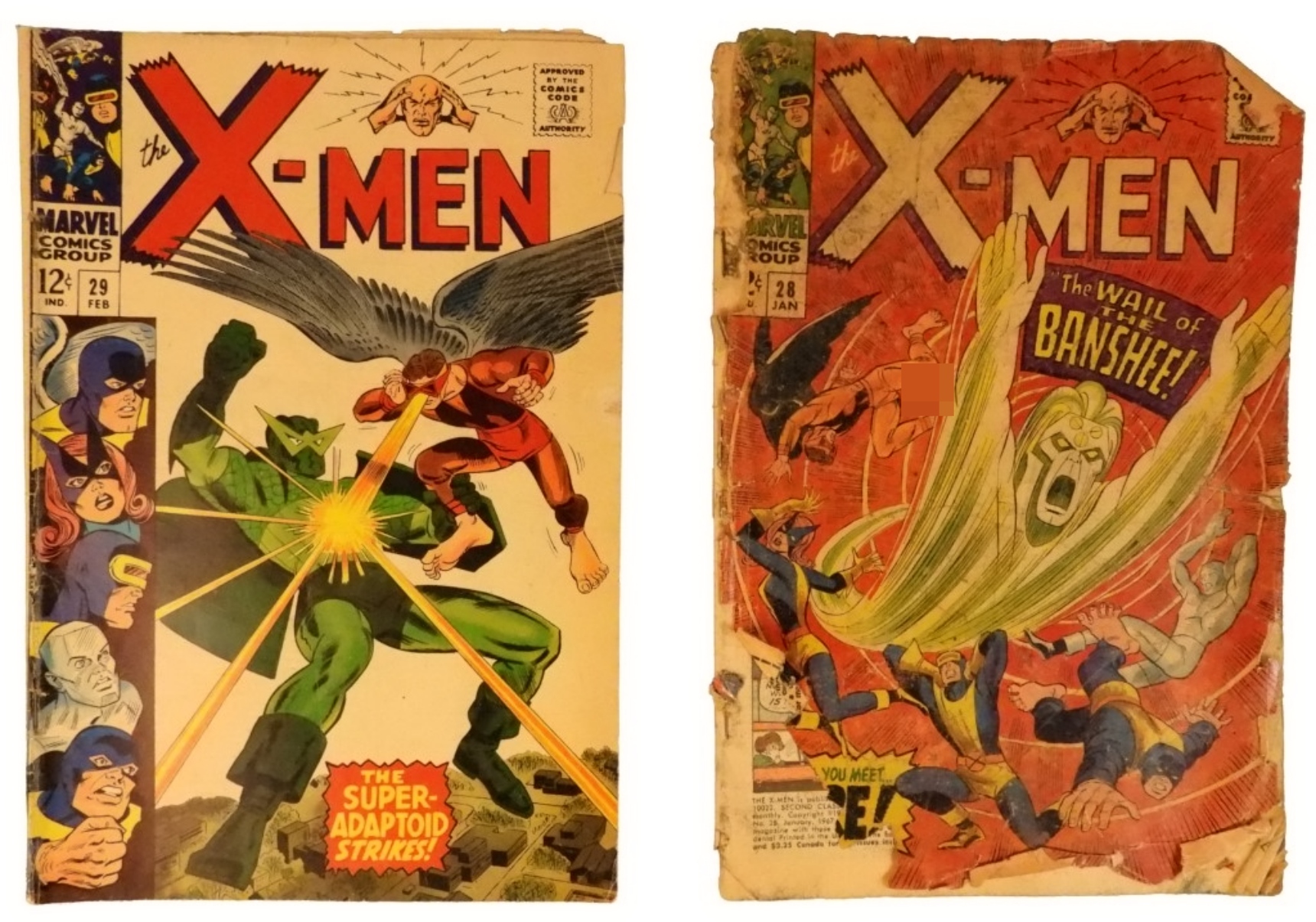 2-1967 X-Men #28 & #29 Marvel