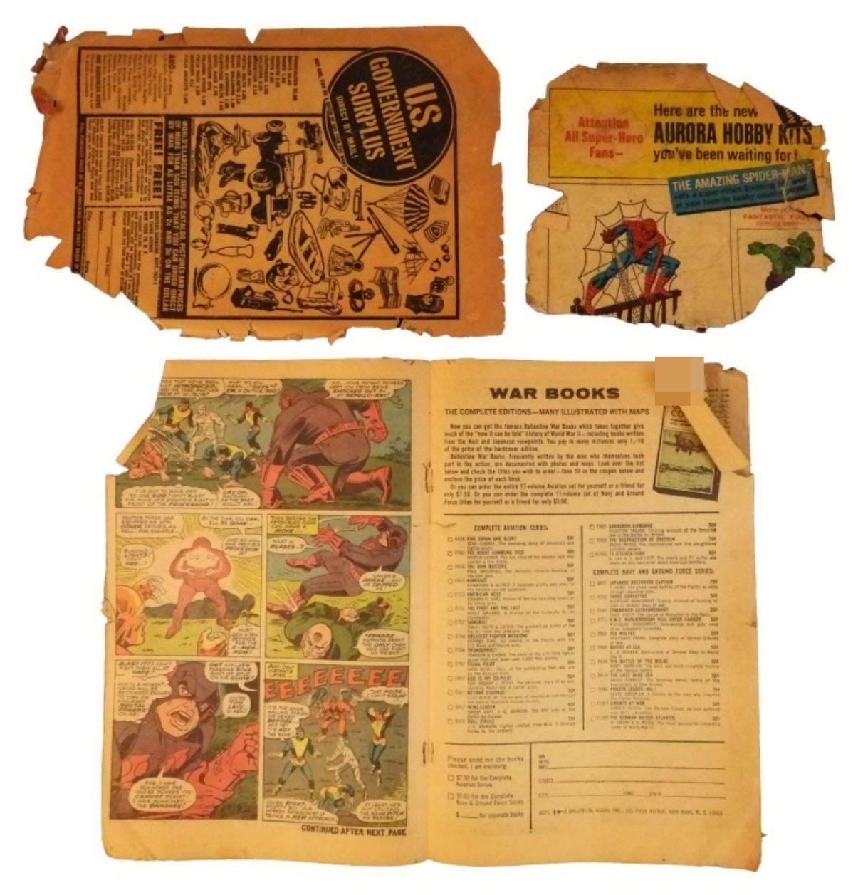 2-1967 X-Men #28 & #29 Marvel