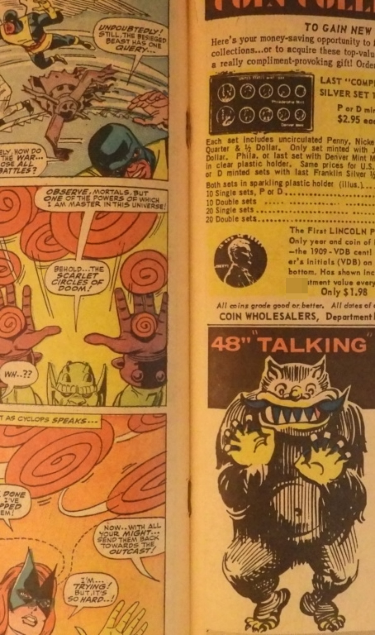 2-1967 X-Men #33 & #34 Marvel