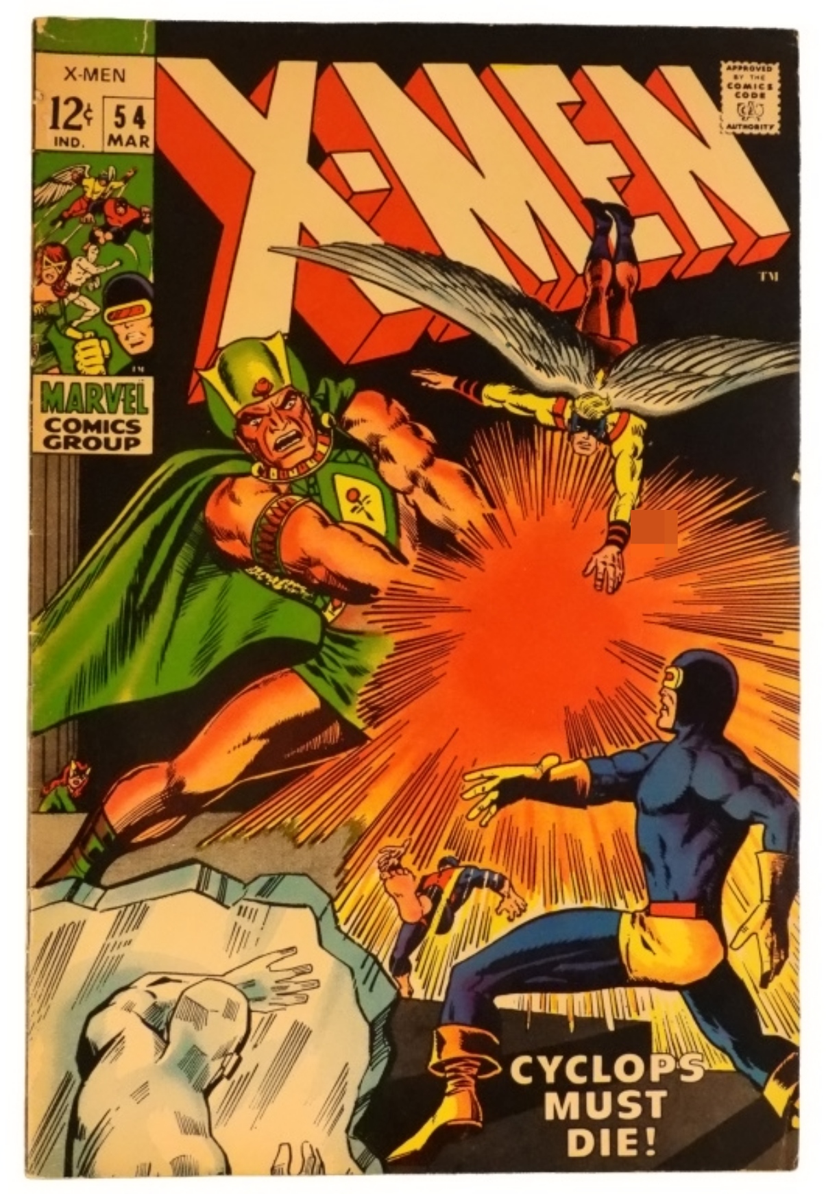 1969 X-Men #54 Marvel