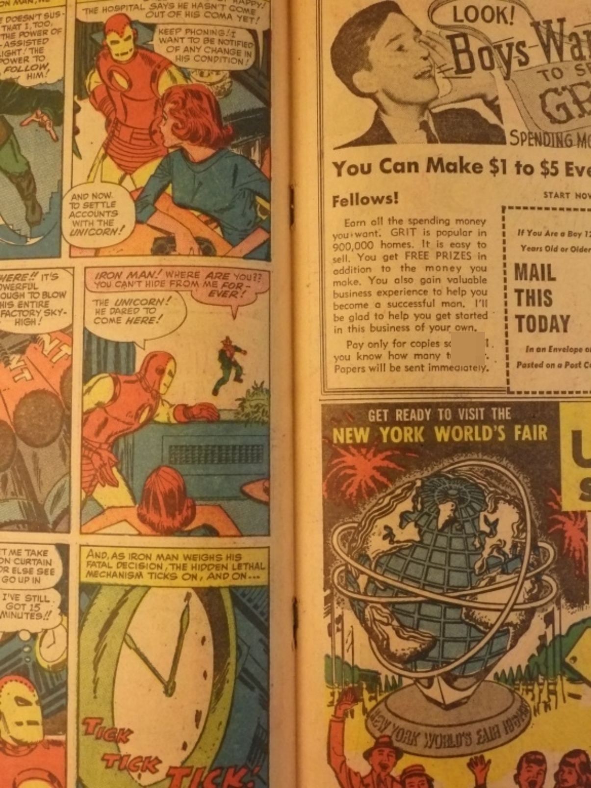 2-1964 Tales of Suspense #55 & #56