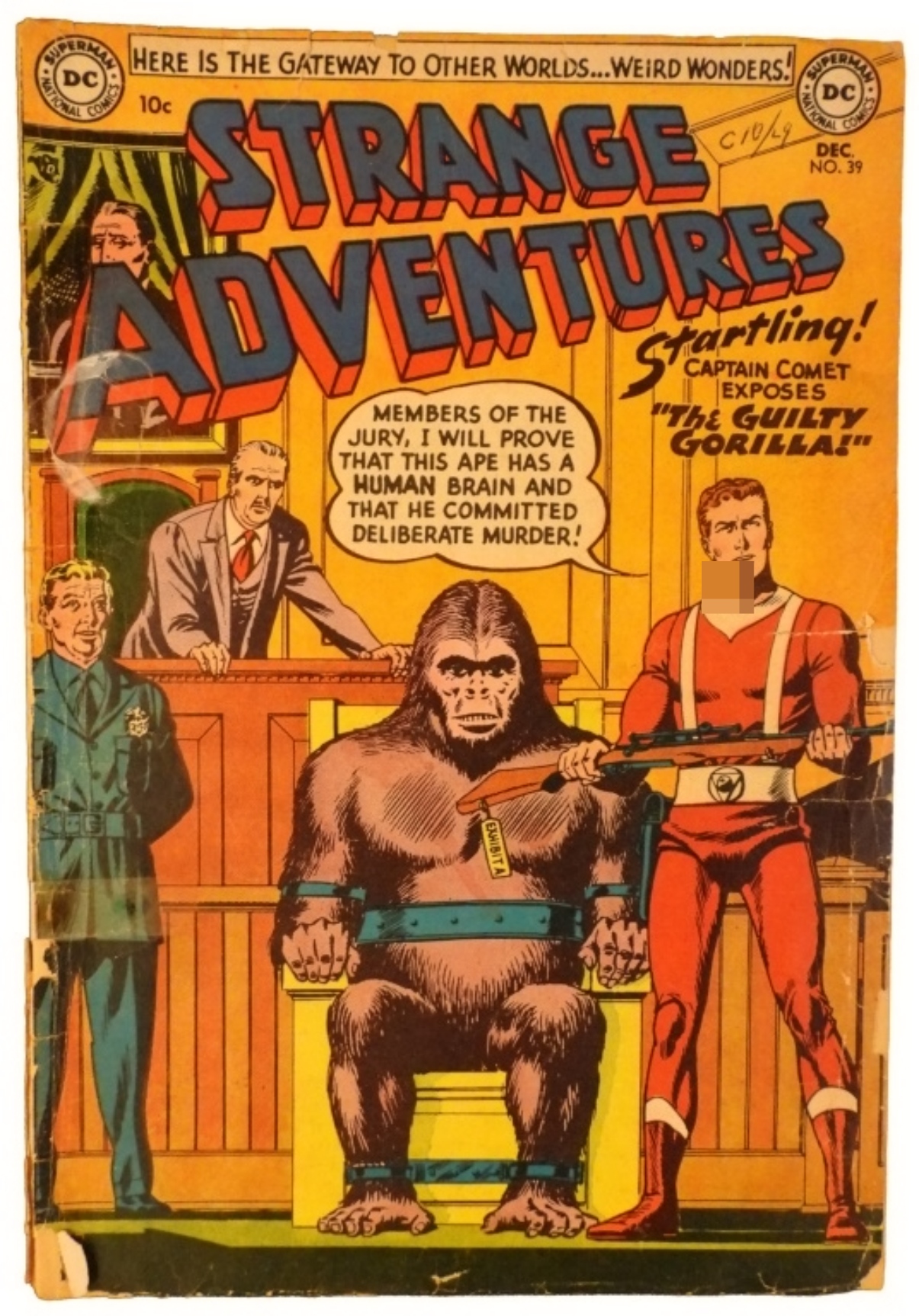 Strange Adventures #39 DC 1953