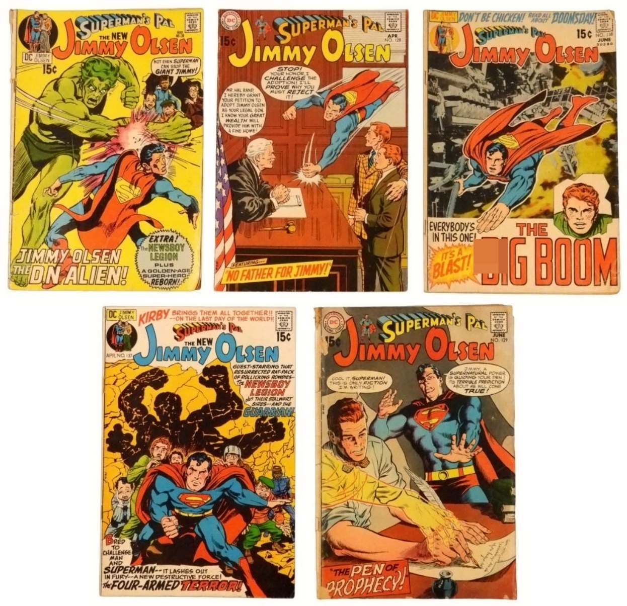 5-Superman's Pal Jimmy Olsen DC Lot