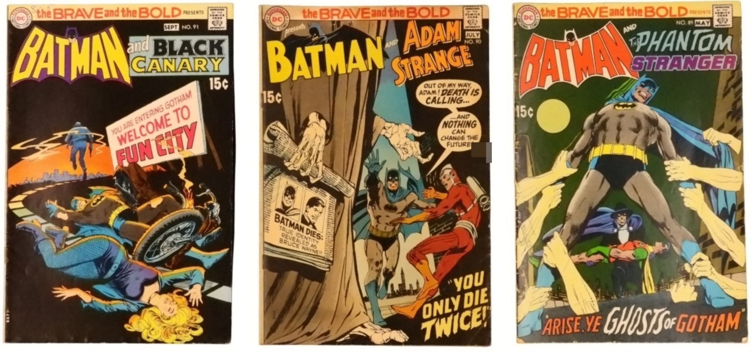3- Brave and the Bold DC Lot