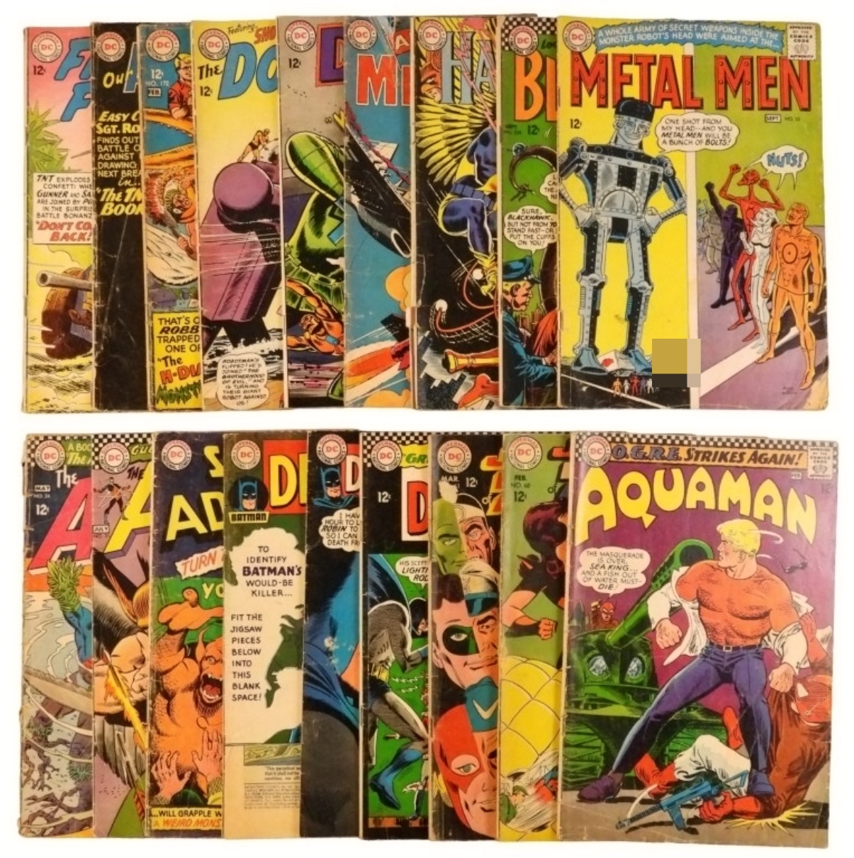 18-DC Comics FROM Basement (slight odor)