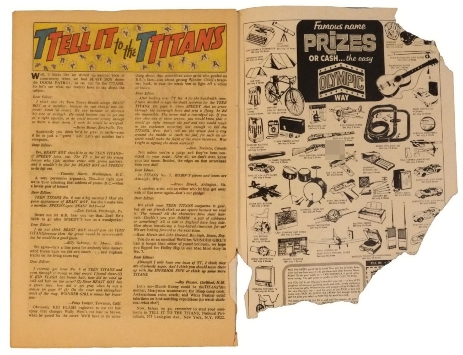 6-Silver Age DC Comic Lot