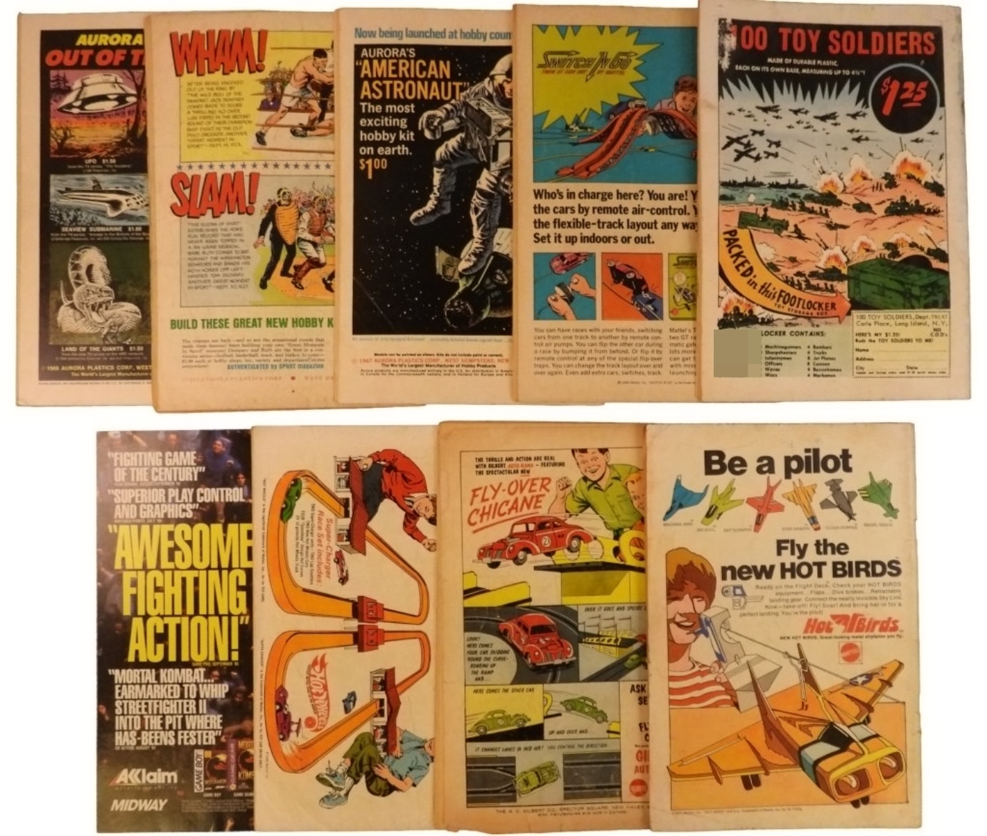 6-Aquaman, 3-Tomahawk DC Lot