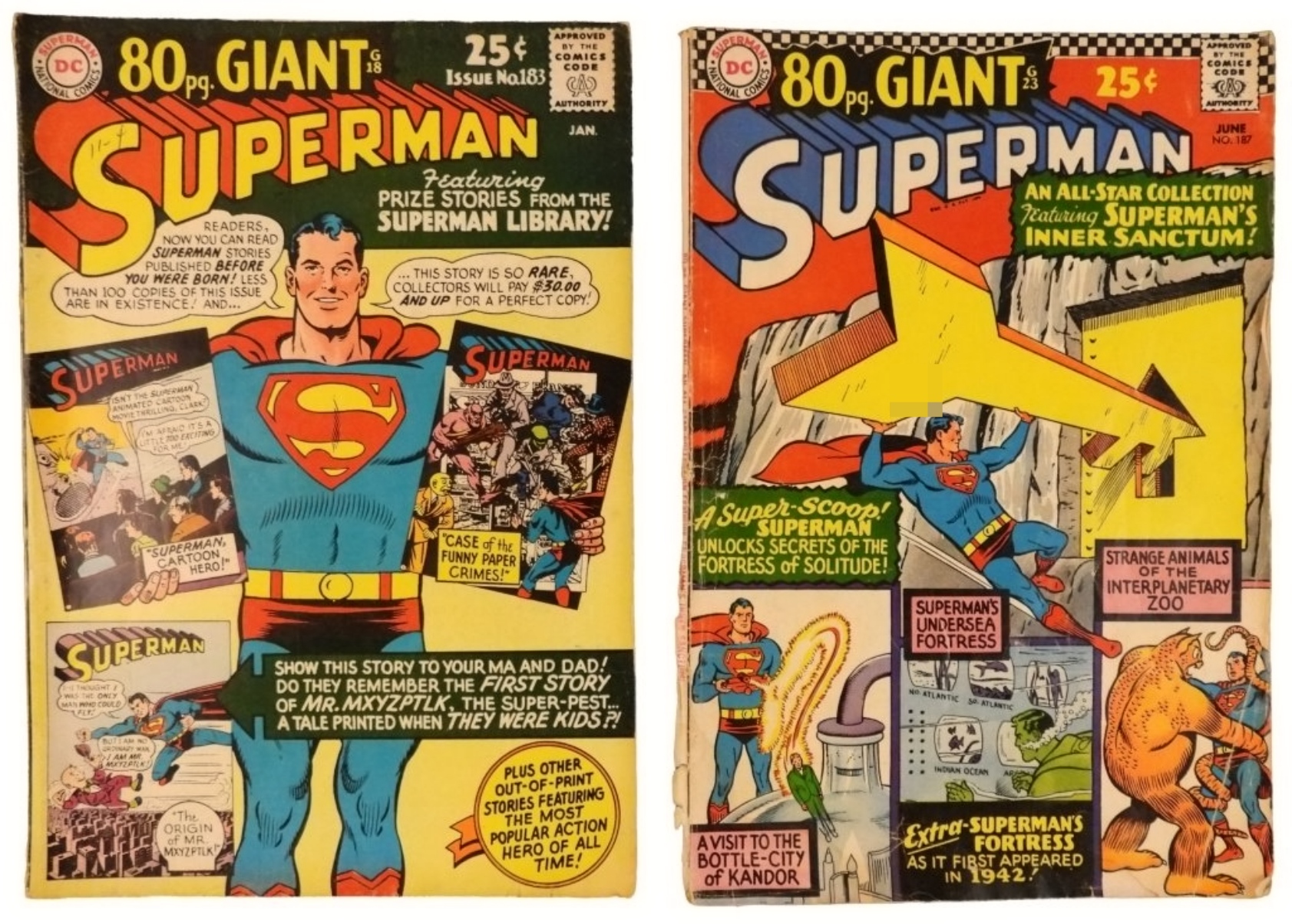 2-1966 Superman 80pg Giant DC