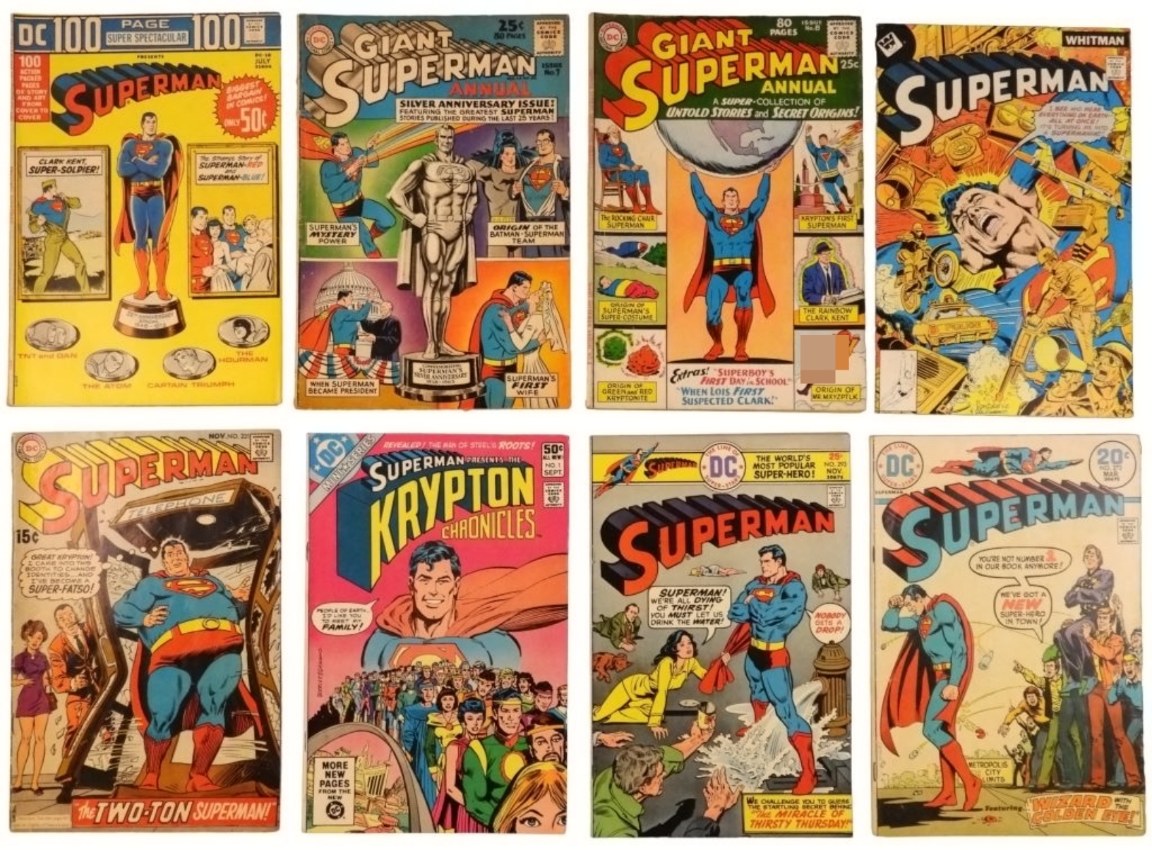 8-Superman Comics