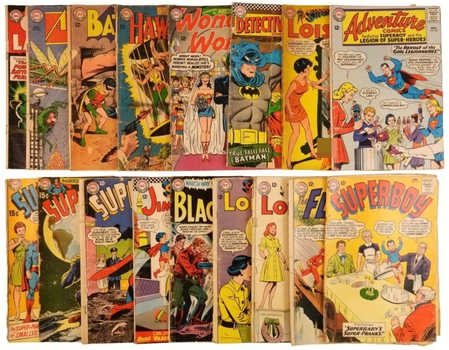 17-DC Comic Lot Silver Age