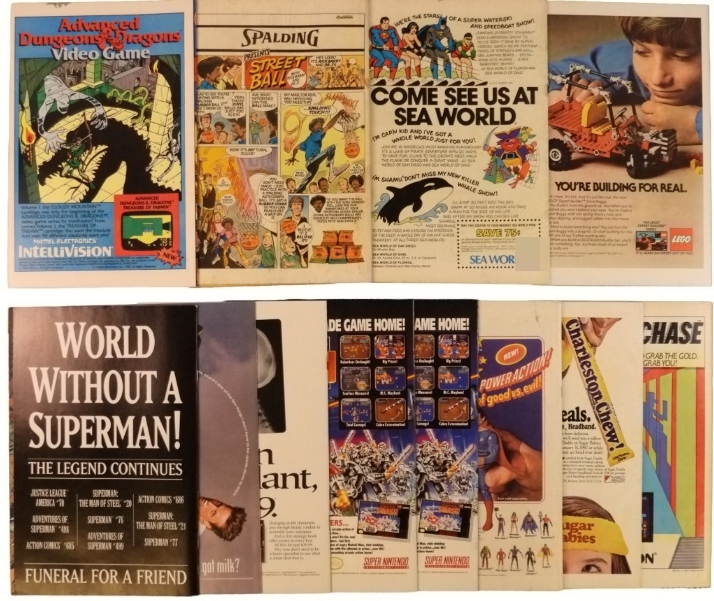 12-Superman Comic Lot