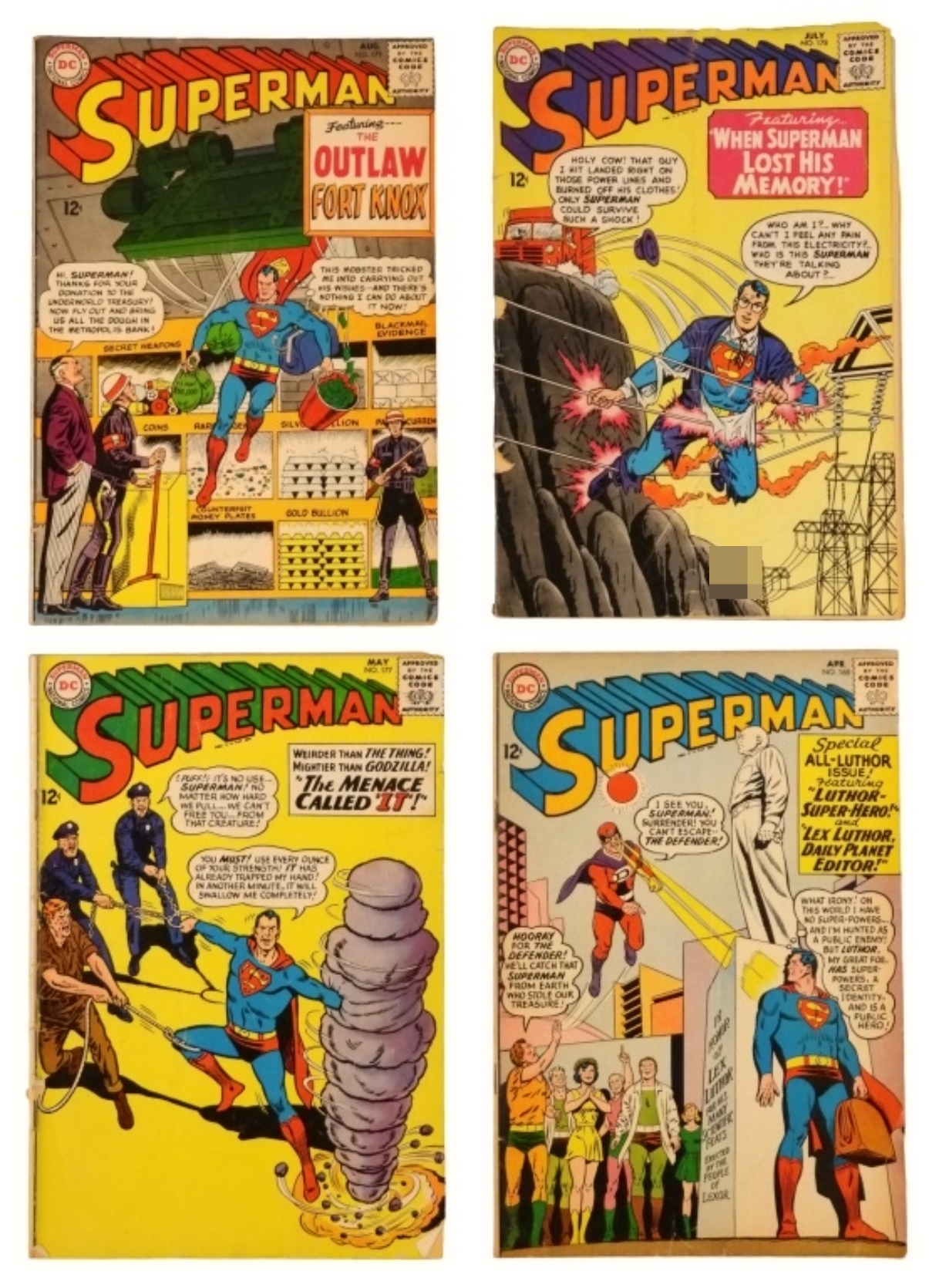 4-Superman DC 1960s
