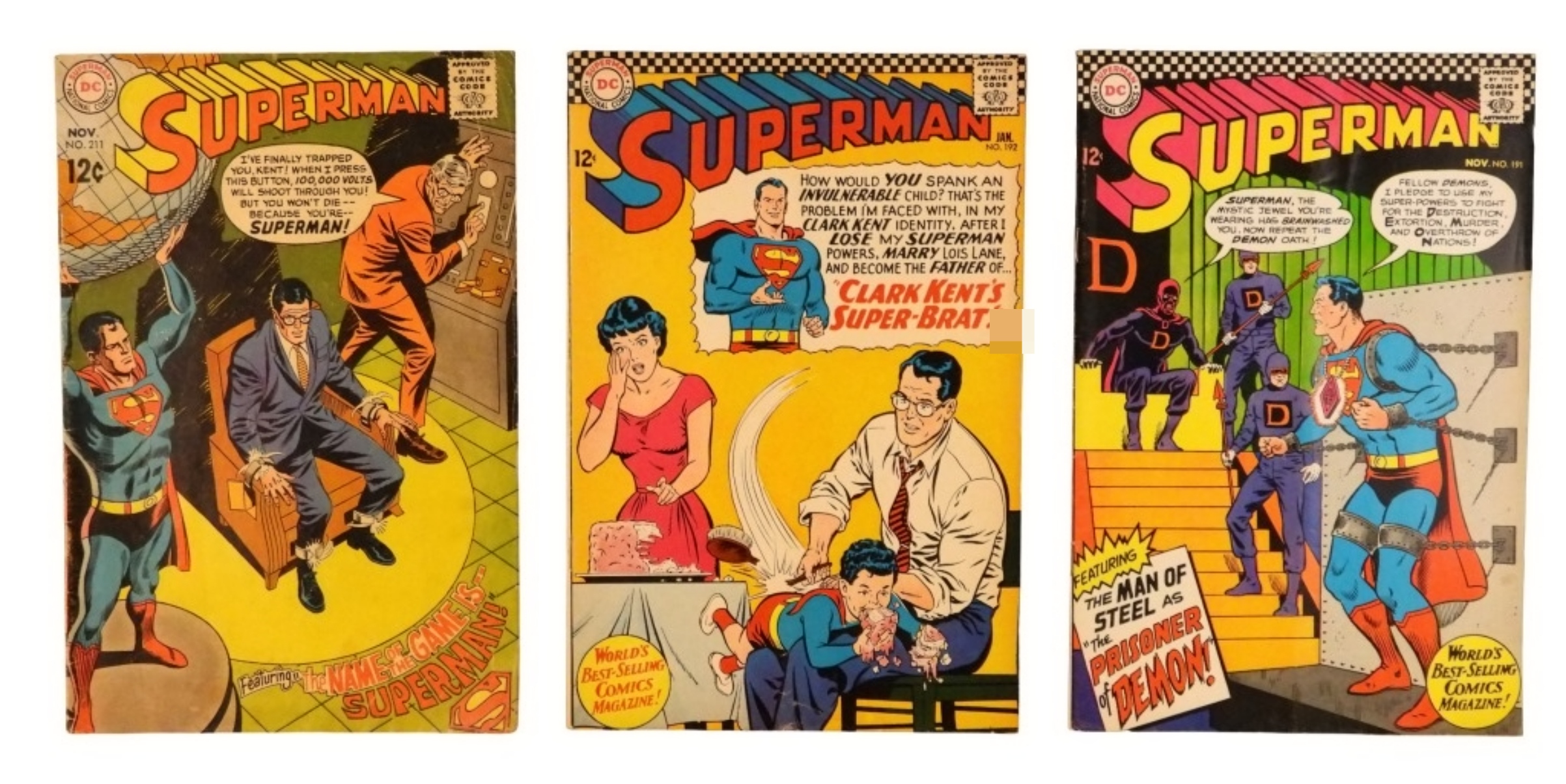 3-Superman DC 1960s
