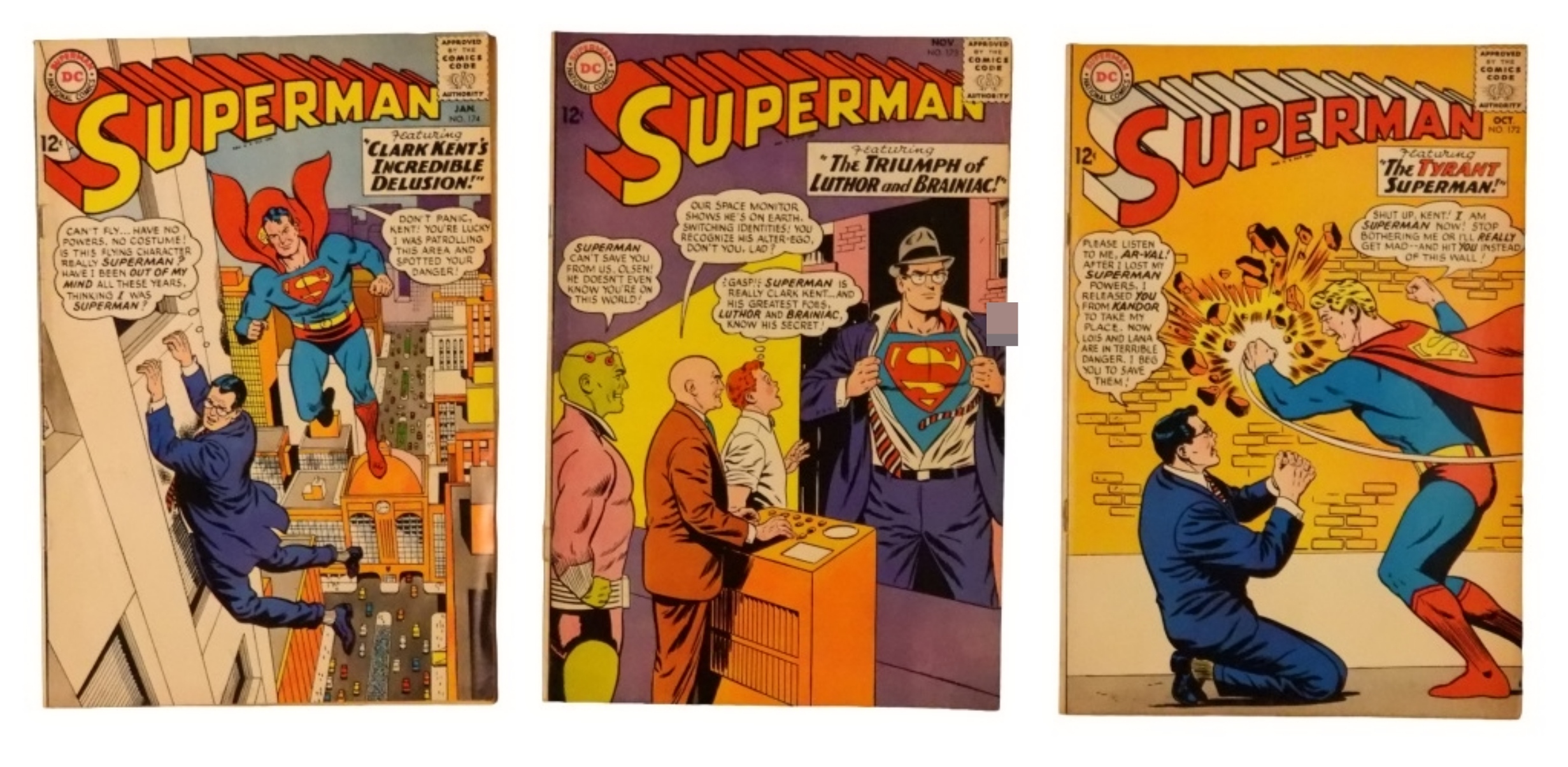 3-Superman DC 1960s