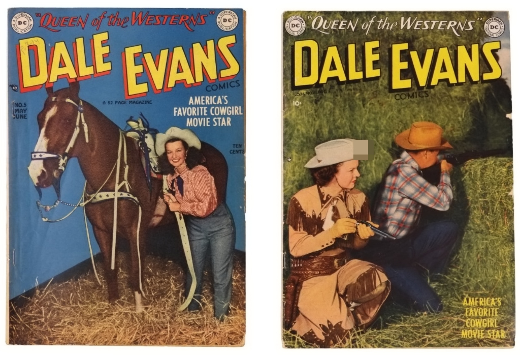 1949 & 1950 Dale Evans Comics